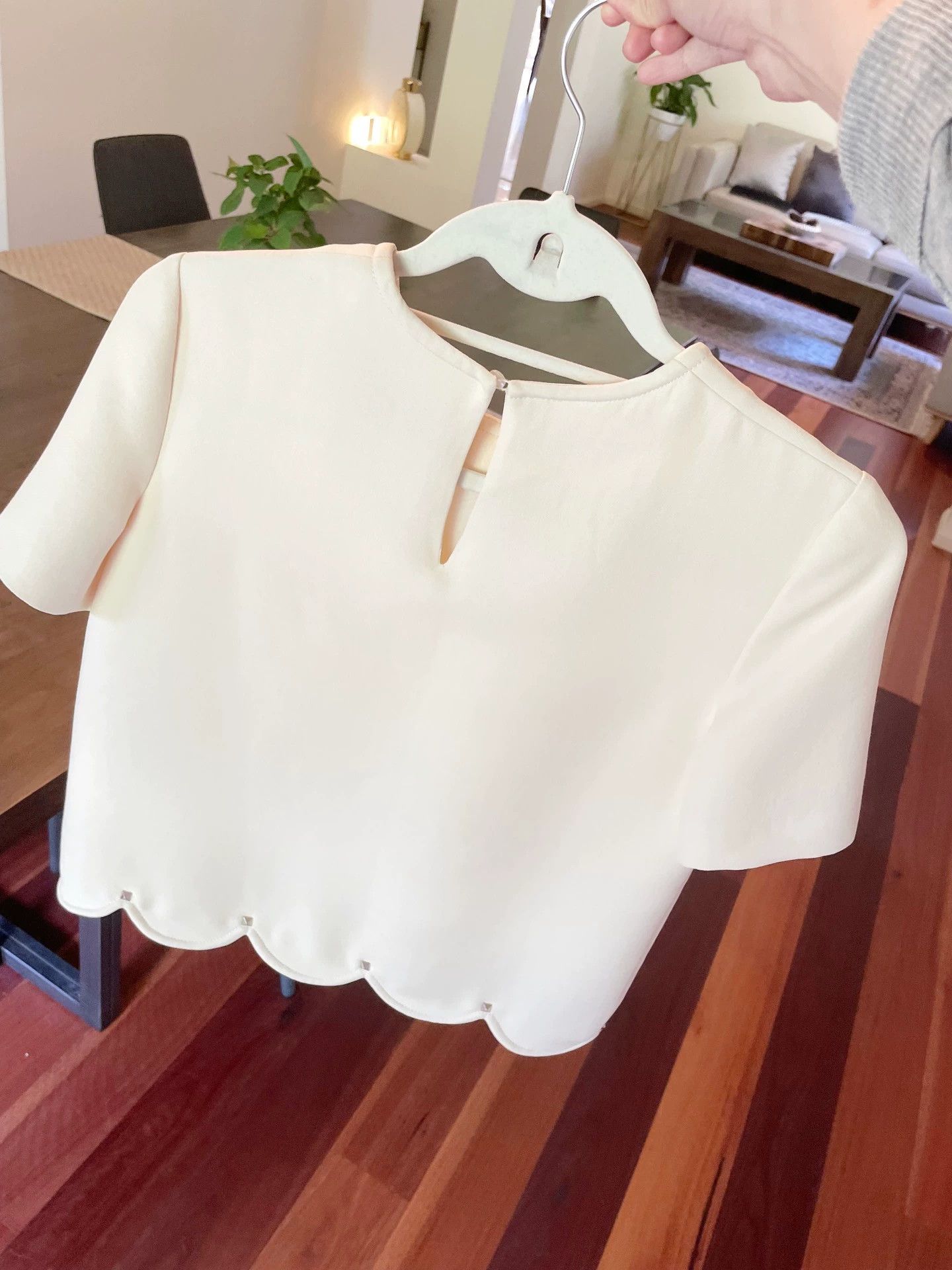 Valentino Valentino Silk Wool Studded Top - dmc Size US XS / EU 42 / 0 - 2 Thumbnail