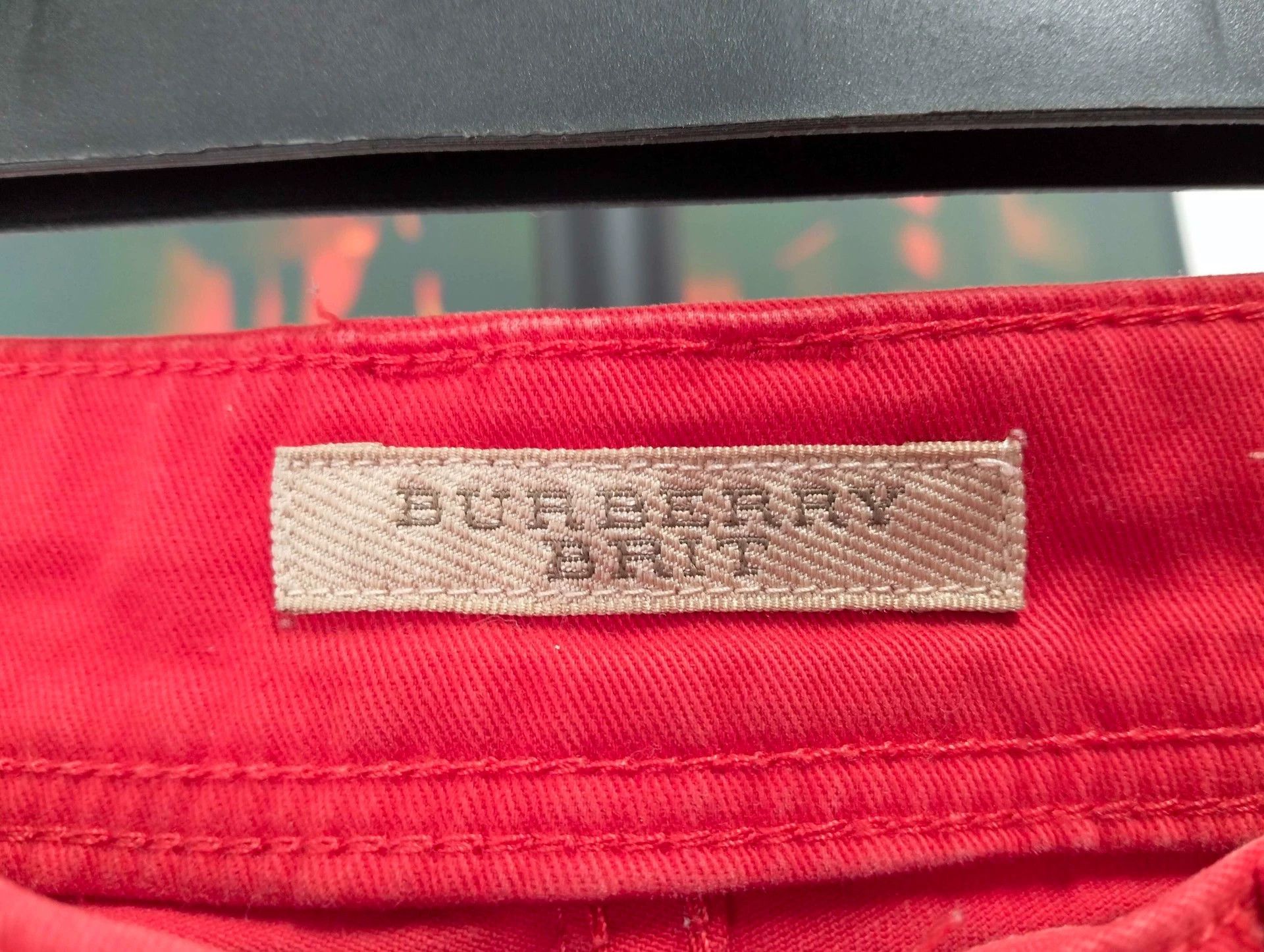 Burberry Burberry Orange Pants Size 27 - dmc Size US 27 - 4 Thumbnail