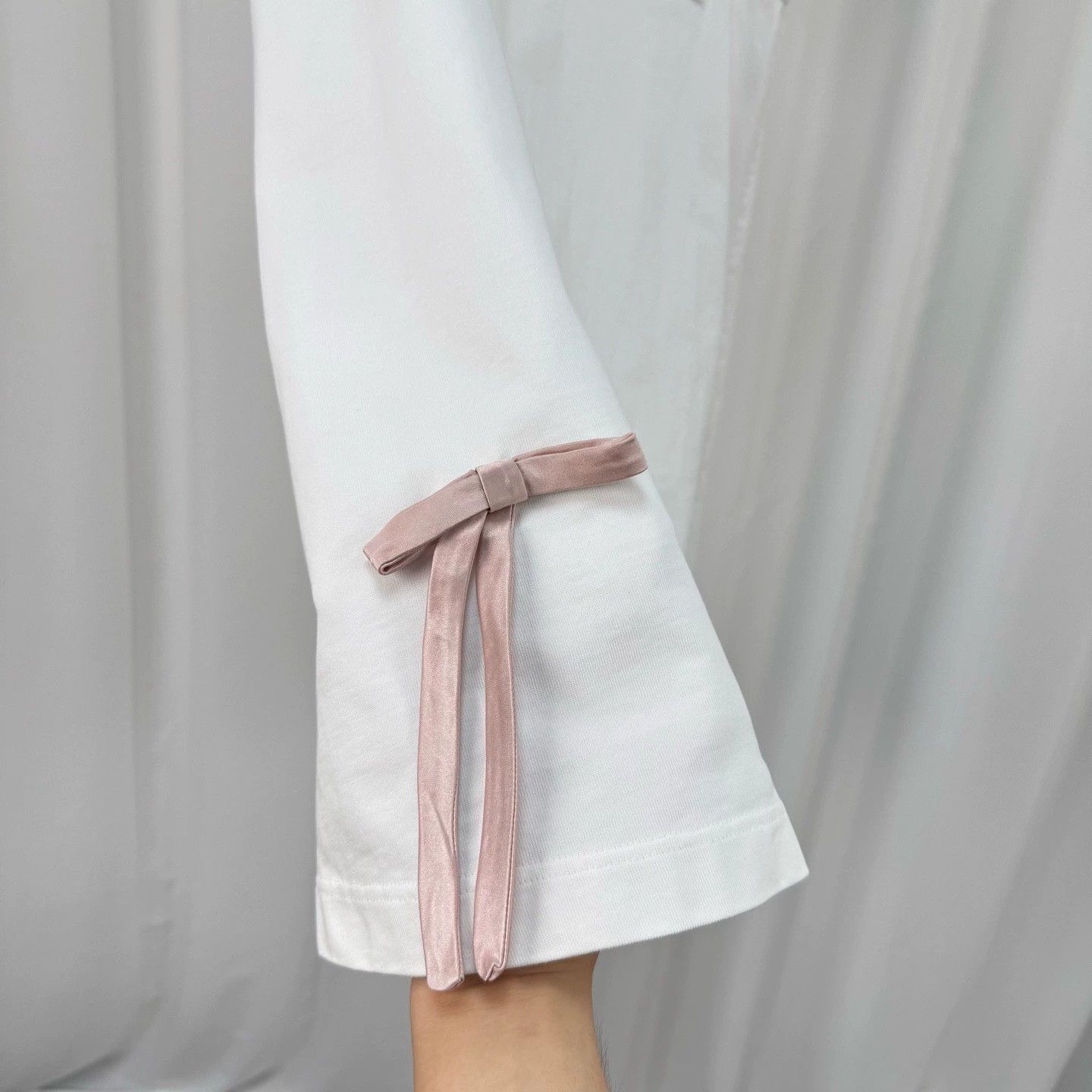 Prada Prada Bow Triangle Logo Sleeveless Dress - dmc Size US M / EU 48-50 / 2 - 4 Thumbnail