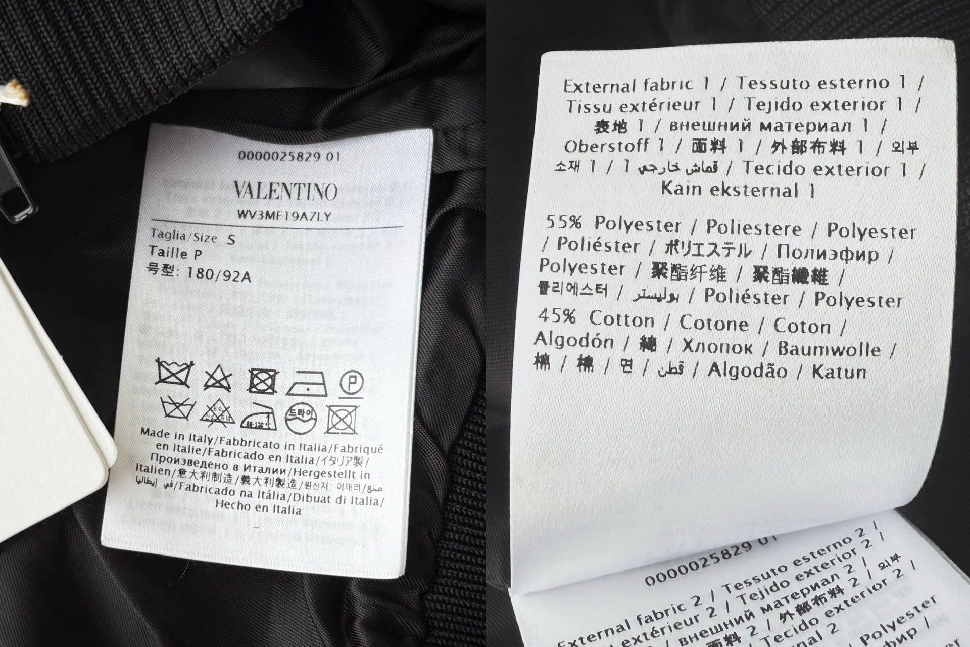 Valentino Valentino VLTN 21SS Zip Jacket - dmc Size US S / EU 44-46 / 1 - 8 Thumbnail