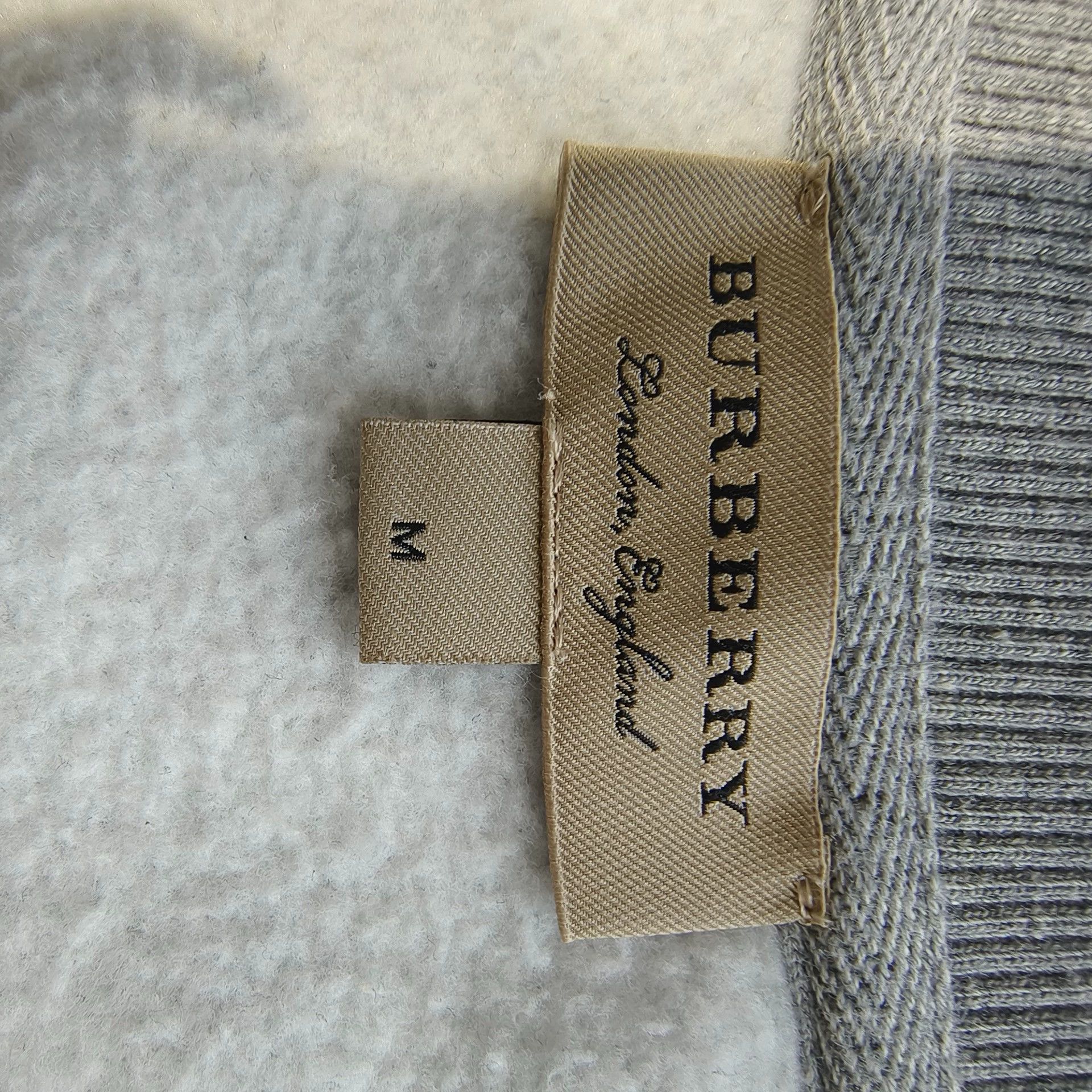 Burberry Burberry Gray Round Neck Sweatshirt - dmc Size US M / EU 48-50 / 2 - 4 Thumbnail