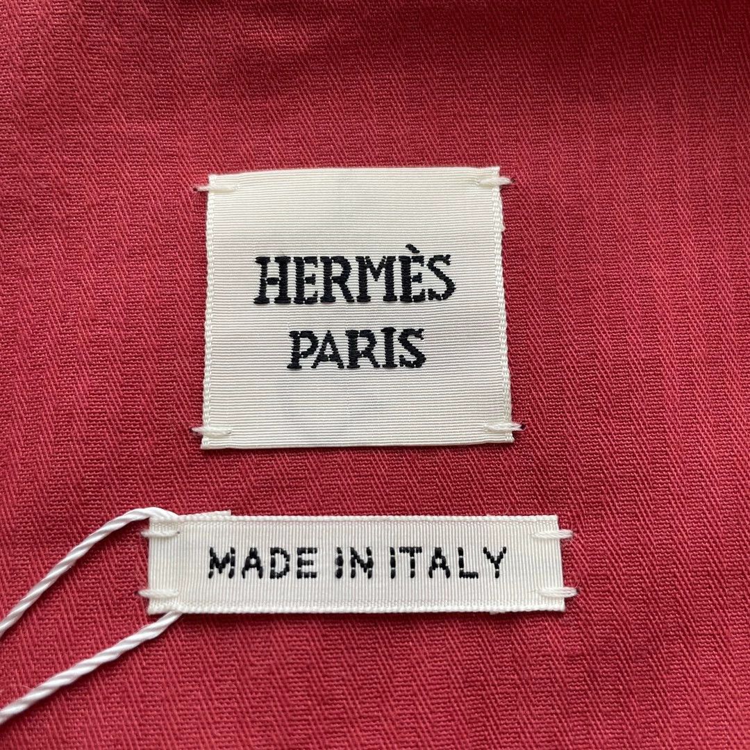 Hermes HERMES SS22 Red Denim Jacket Women - dmc Size US S / EU 44-46 / 1 - 5 Thumbnail