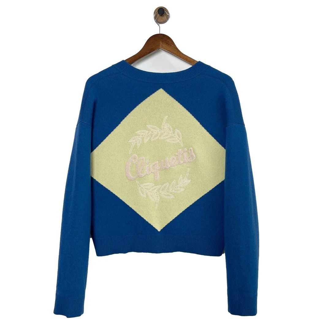 Hermes Hermes Blue Limited Print Sweater - dmc Size US S / EU 44-46 / 1 - 4 Thumbnail
