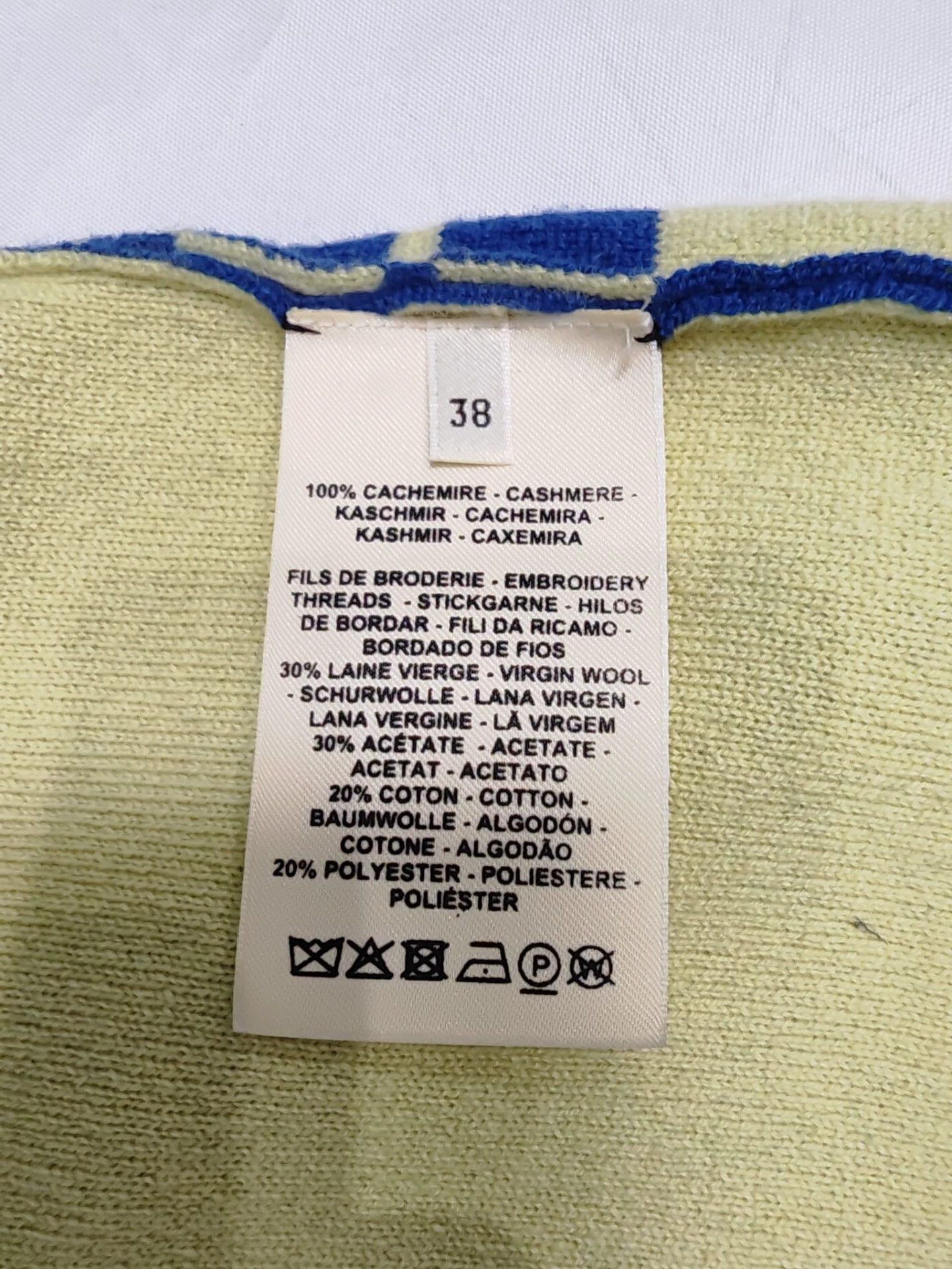 Hermes Hermes Blue Limited Print Sweater - dmc Size US S / EU 44-46 / 1 - 5 Thumbnail