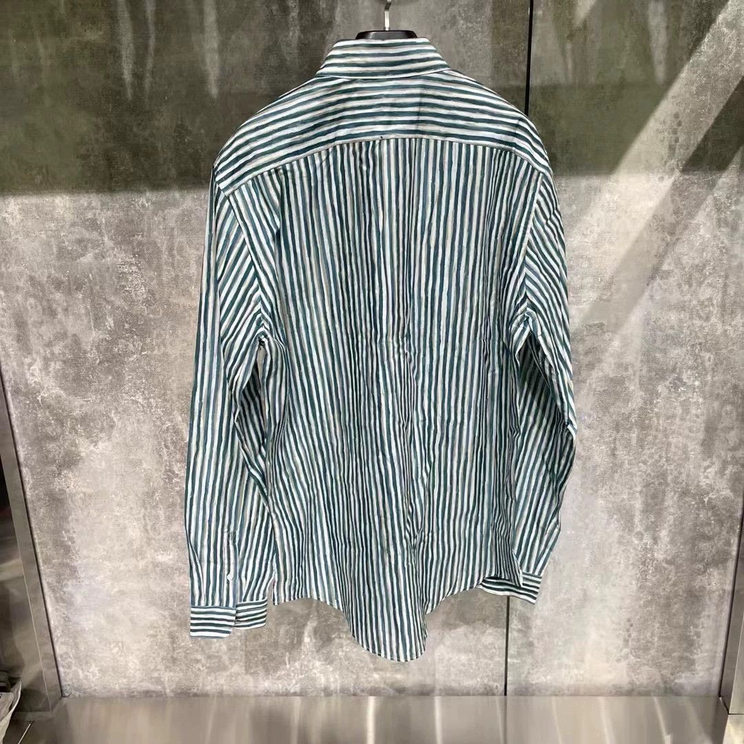 Louis Vuitton LV Striped Long Sleeve Shirt - dmc Size US XL / EU 56 / 4 - 2 Thumbnail