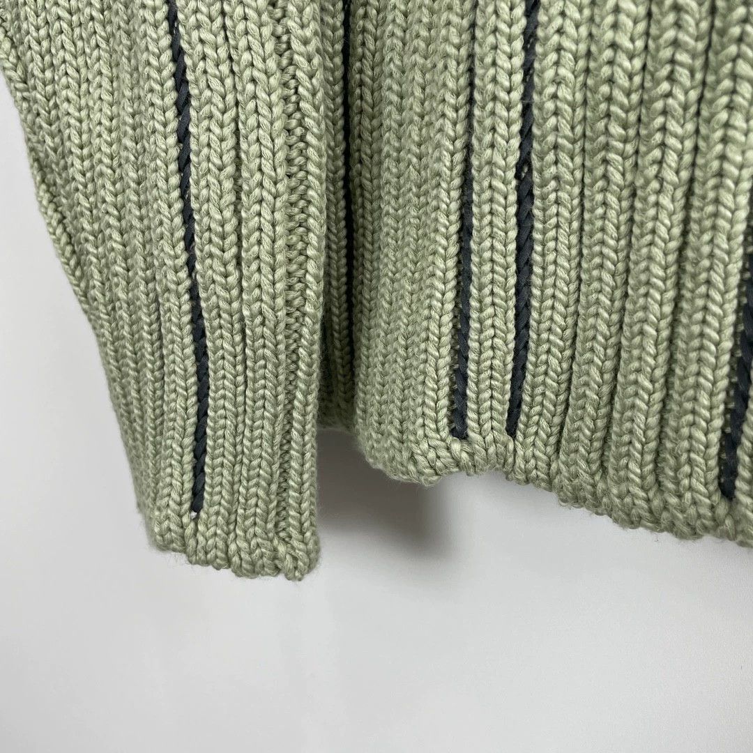 Hermes Hermes Green Loose Knit Sweater M - dmc Size US M / EU 48-50 / 2 - 4 Thumbnail
