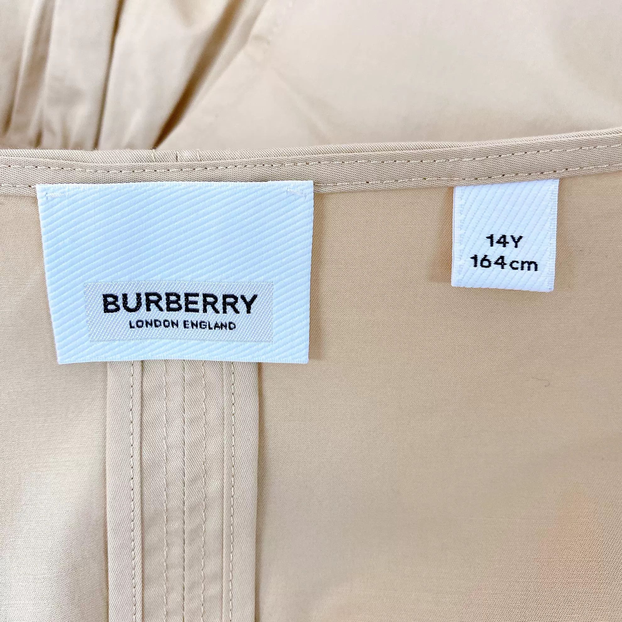 Burberry Burberry Beige Dress 14Y - dmc Size US 30 / EU 46 - 7 Thumbnail