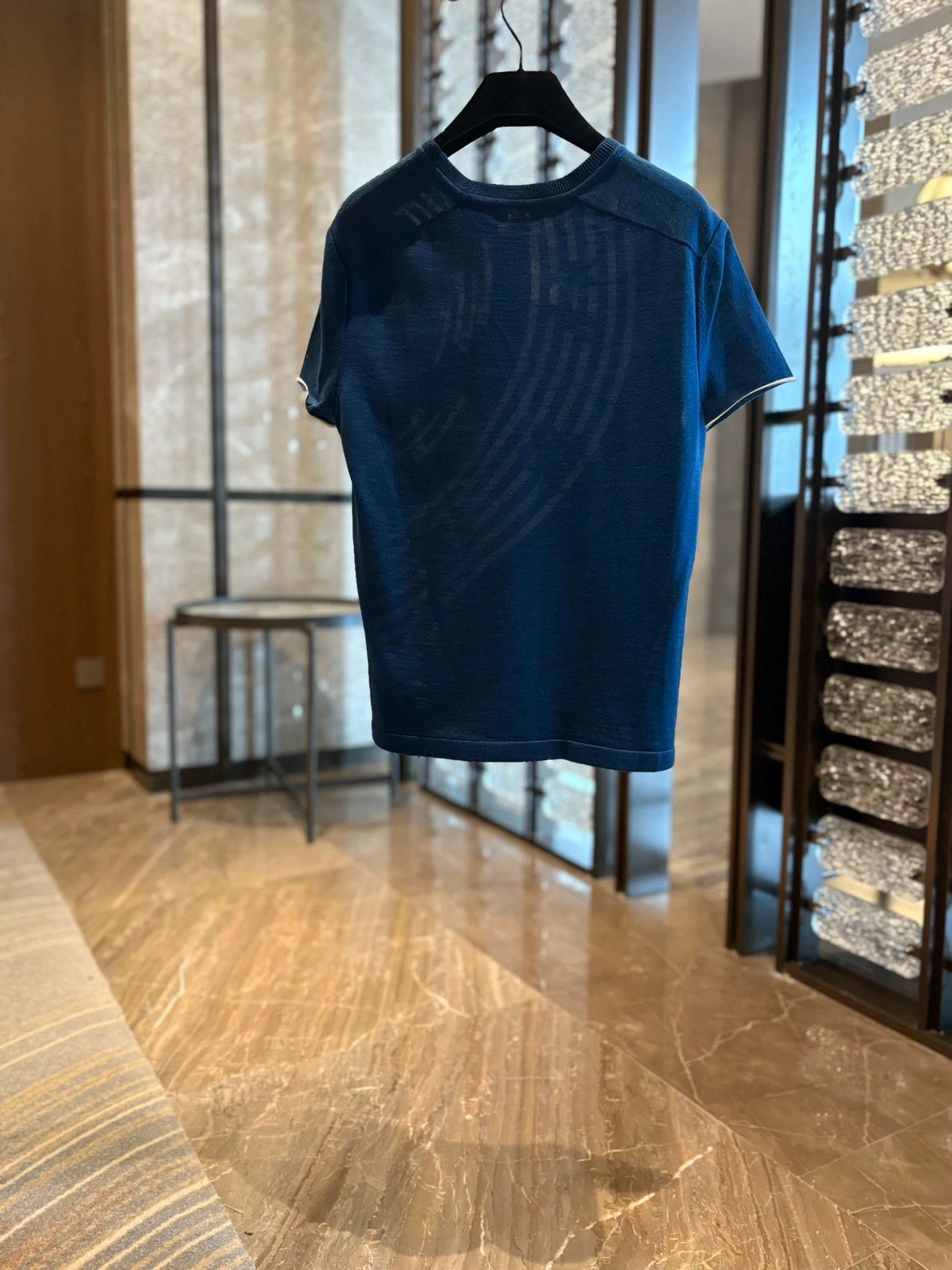 Hermes Hermes Silk Cashmere Constellation T-shirt - dmc Size US XS / EU 42 / 0 - 2 Thumbnail