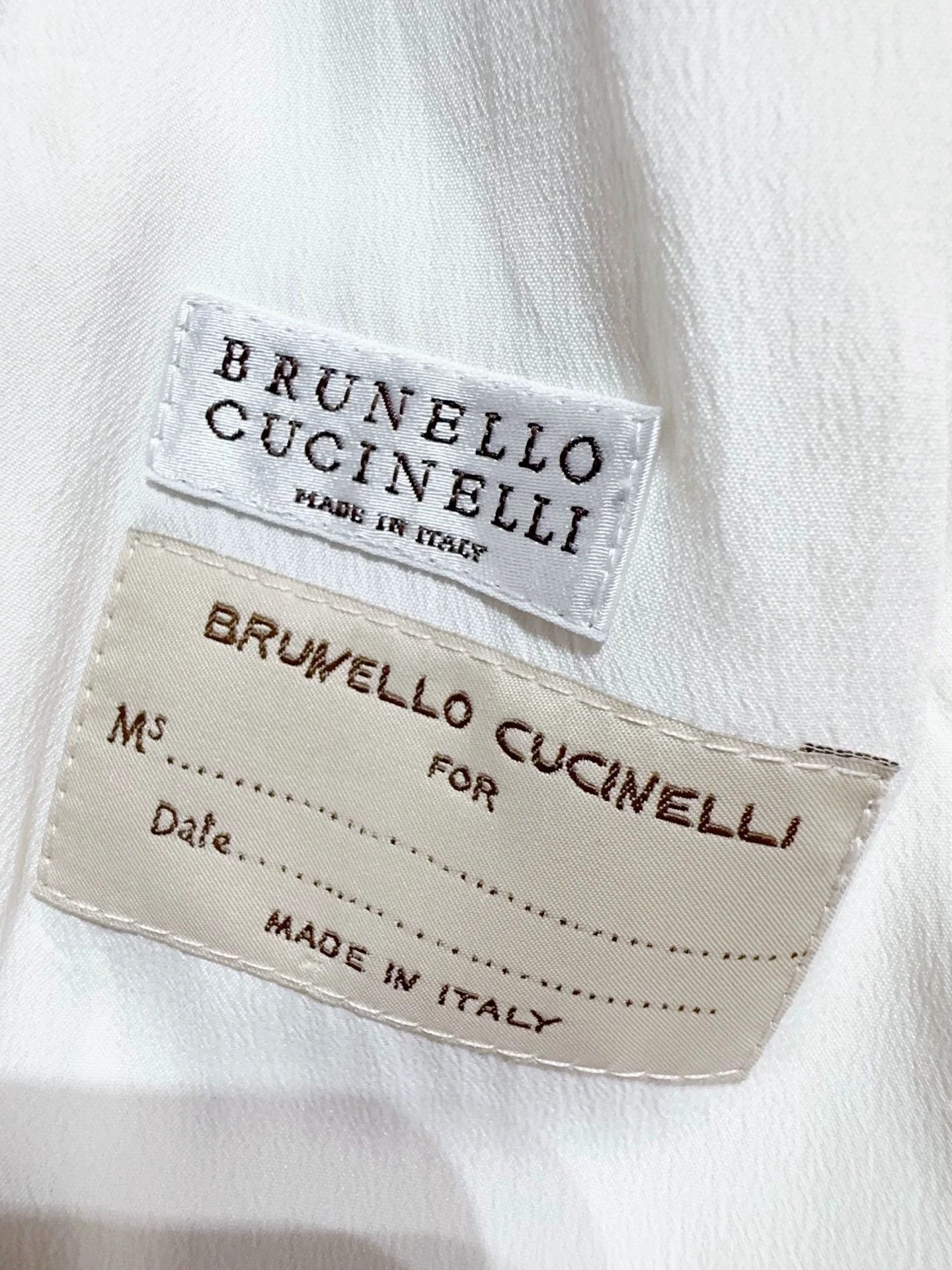 Vintage Brunello Cucinelli White Jacket - dmc Size US M / EU 48-50 / 2 - 4 Thumbnail