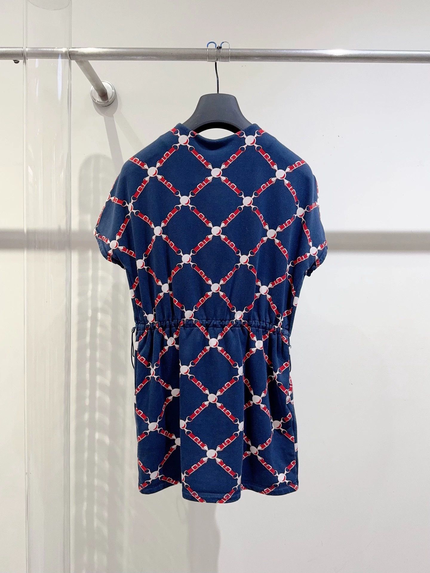 Hermes Hermes Dark Blue Short Sleeve Dress - dmc Size US 36 / EU 52 - 6 Thumbnail