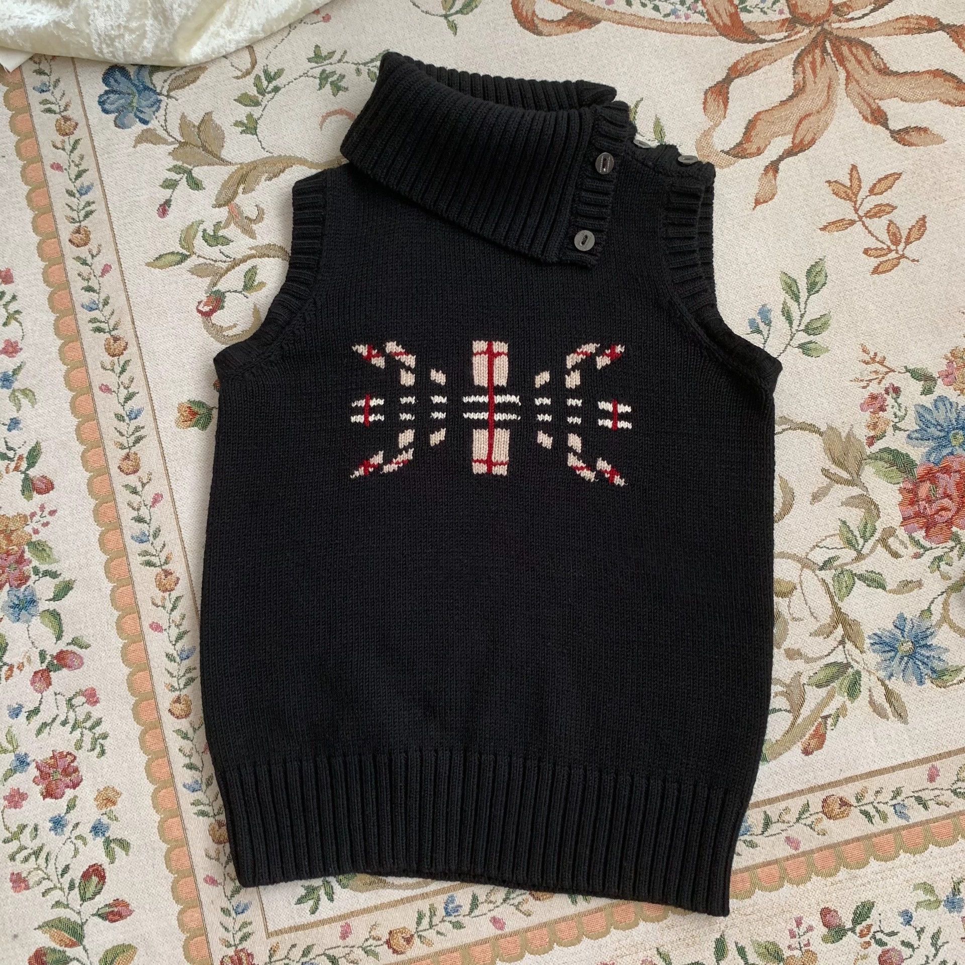 Burberry Burberry Vintage Wool Sleeveless Vest - dmc Size US S / EU 44-46 / 1 - 2 Thumbnail