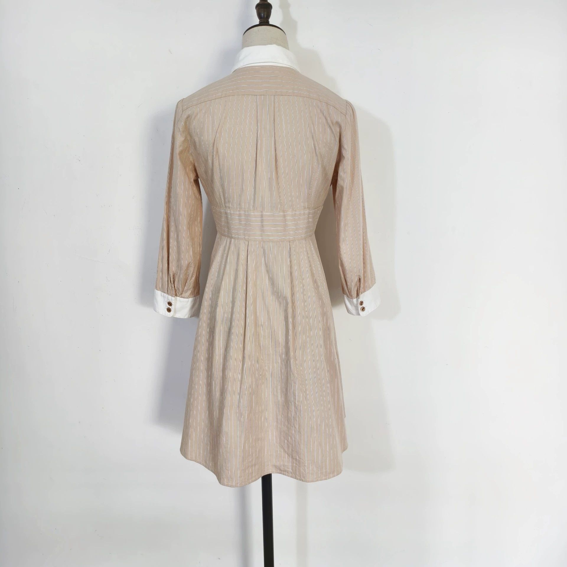 Burberry Vintage Burberry Striped Bow Dress - dmc Size US M / EU 48-50 / 2 - 4 Thumbnail