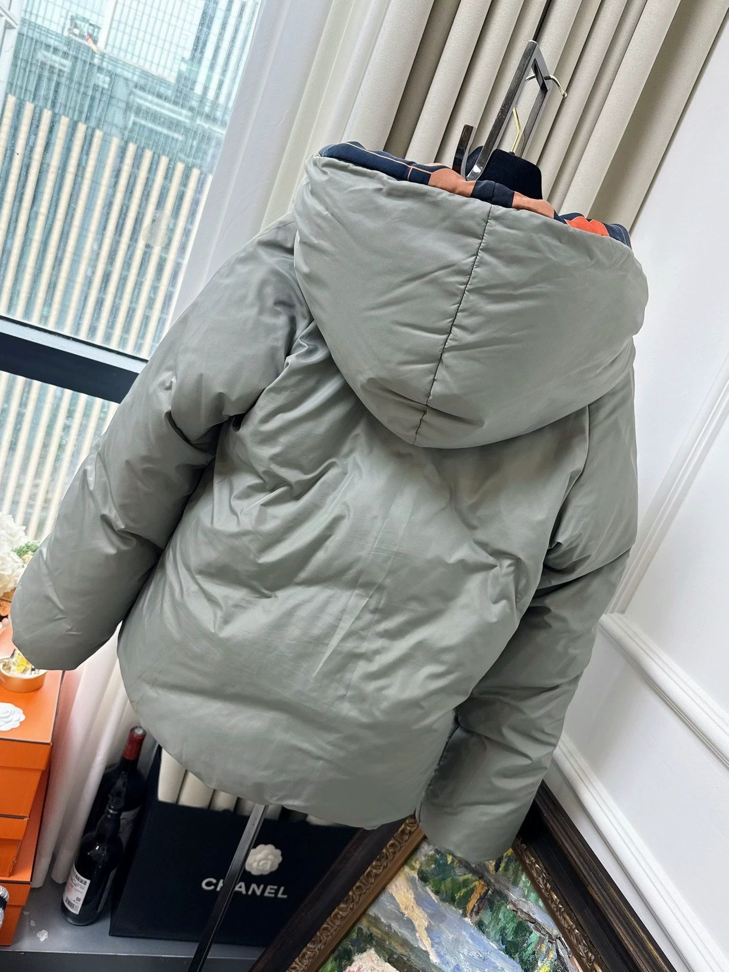 Hermes Hermes Sage Gray Ski Down Jacket - dmc Size US M / EU 48-50 / 2 - 2 Thumbnail