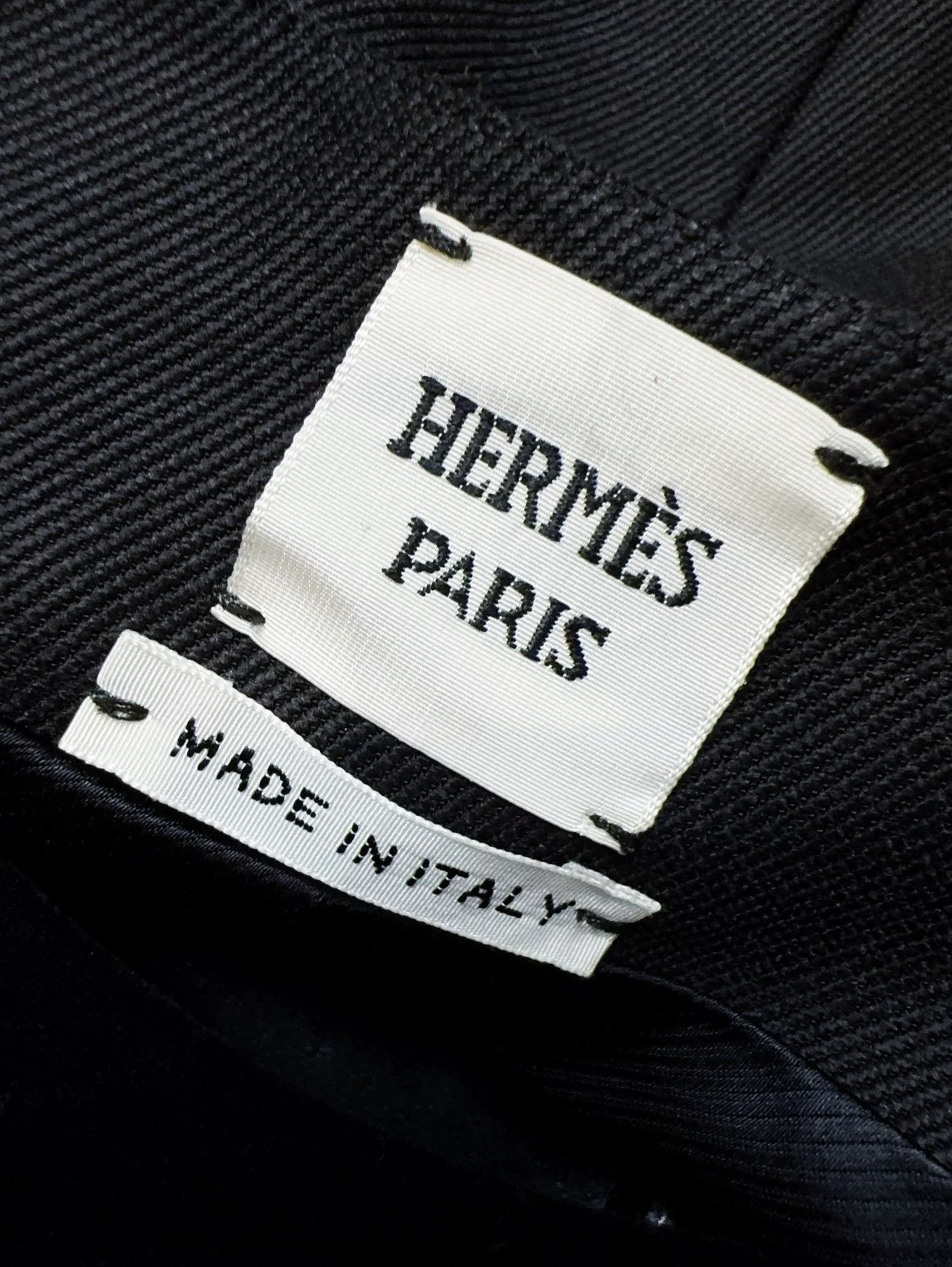 Hermes Hermes Black Lapel Jacket Coat - dmc Size US M / EU 48-50 / 2 - 6 Thumbnail