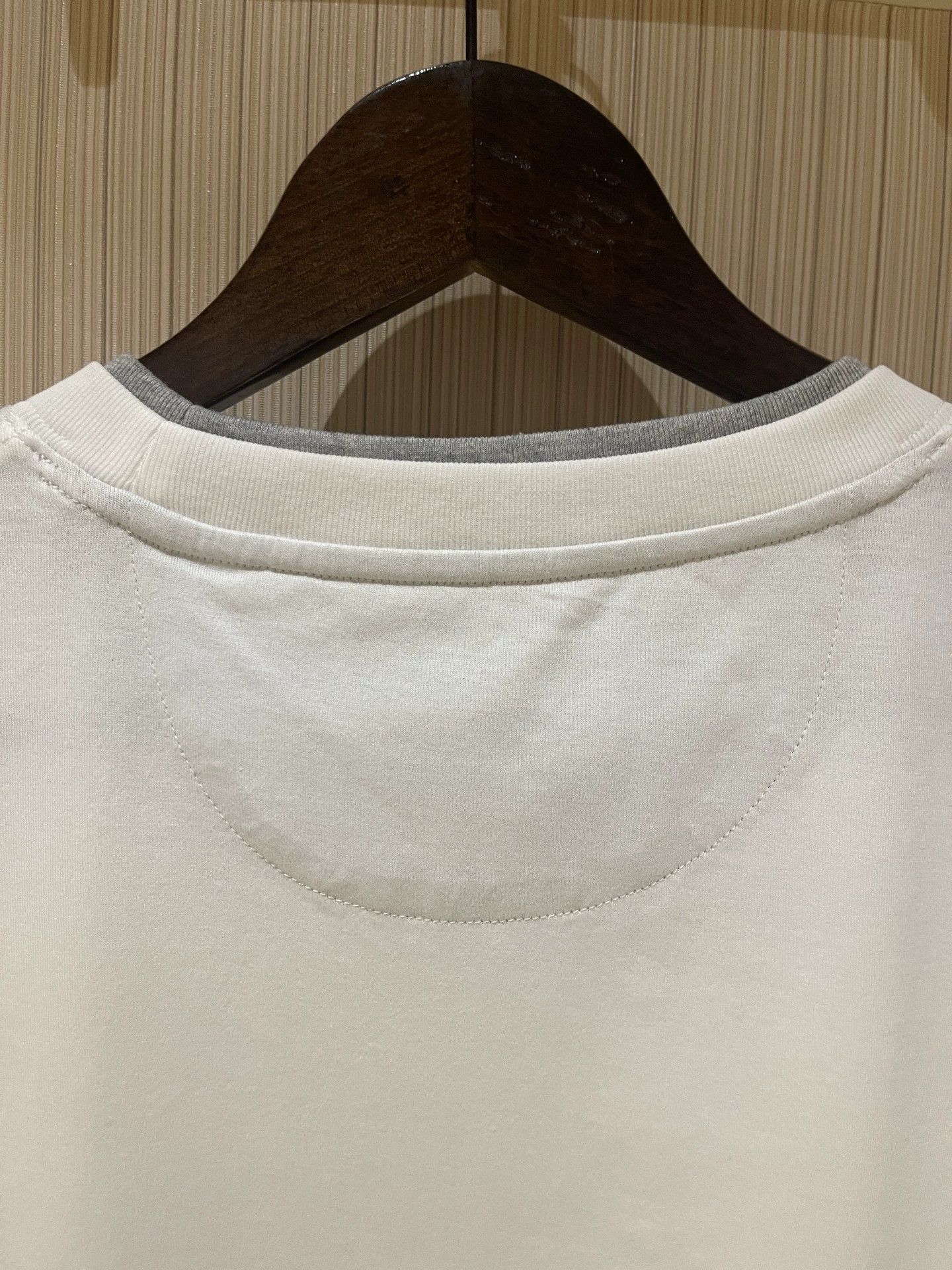 Brunello Cucinelli Brunello Cucinelli Men's Slim Fit T-Shirt - dmc Size US M / EU 48-50 / 2 - 8 Thumbnail