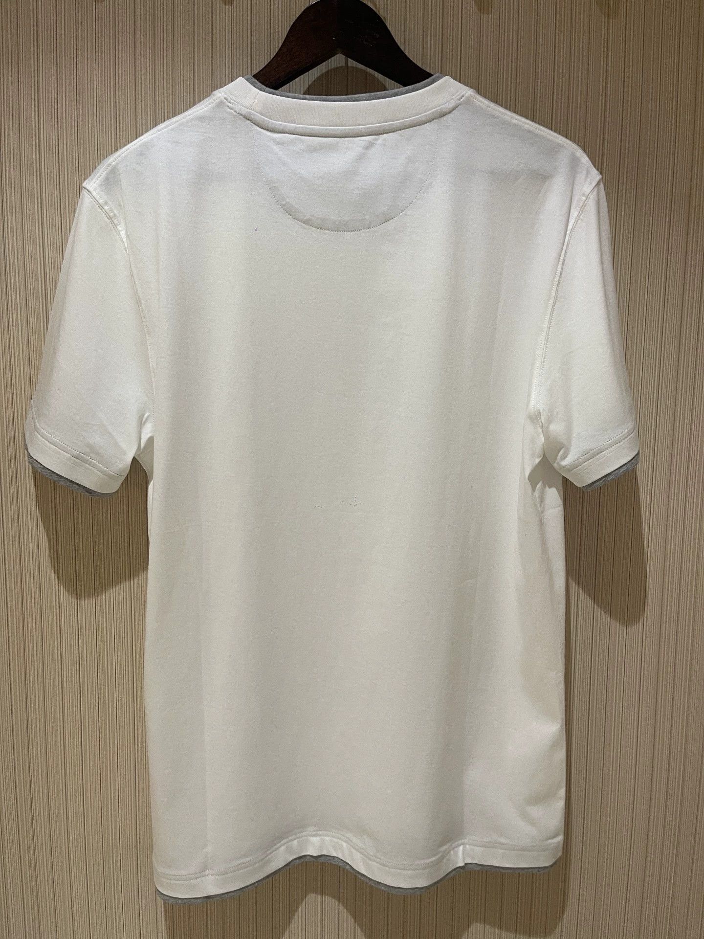 Brunello Cucinelli Brunello Cucinelli Men's Slim Fit T-Shirt - dmc Size US M / EU 48-50 / 2 - 9 Thumbnail