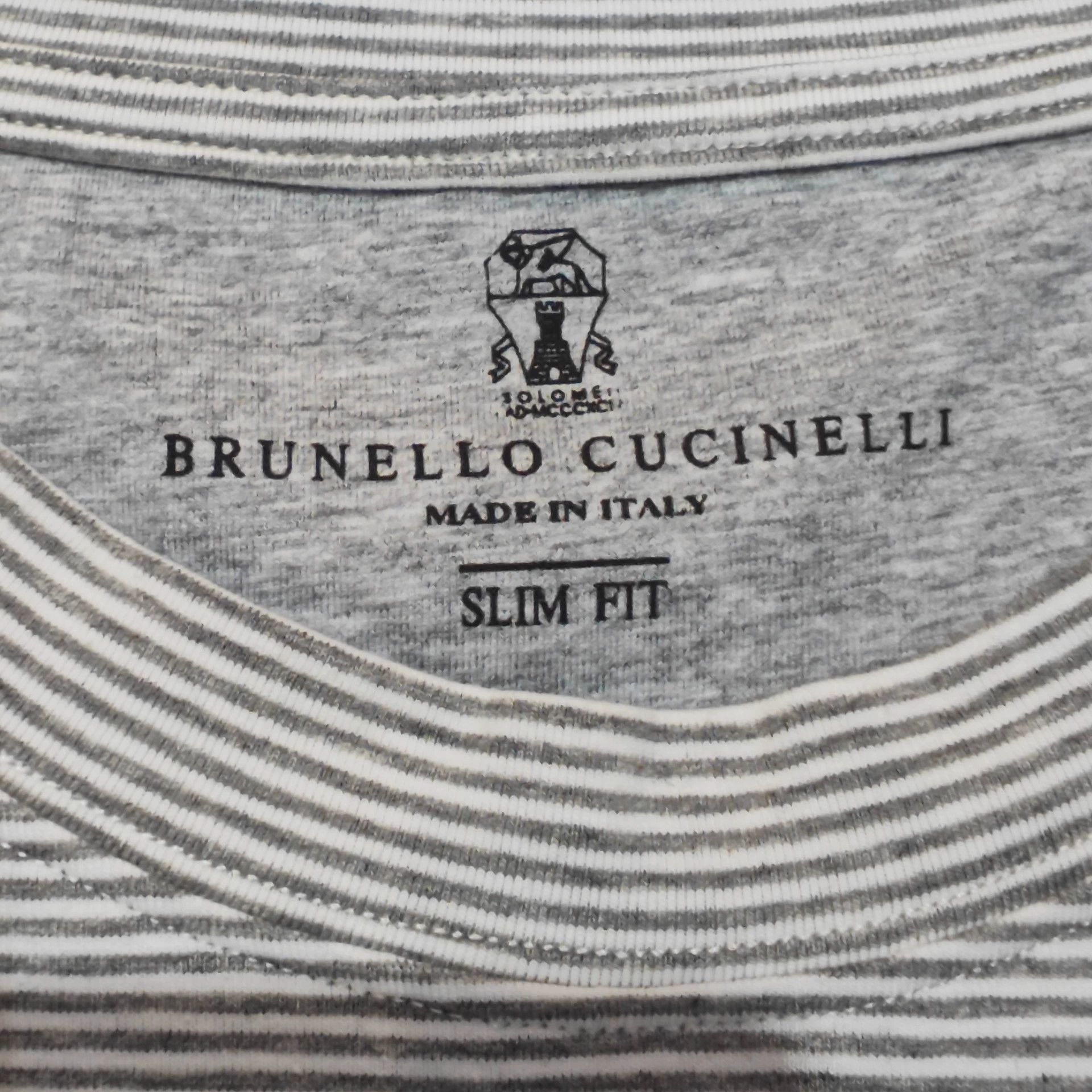 Brunello Cucinelli Brunello Cucinelli Short Sleeve T-Shirt - dmc Size US L / EU 52-54 / 3 - 2 Thumbnail