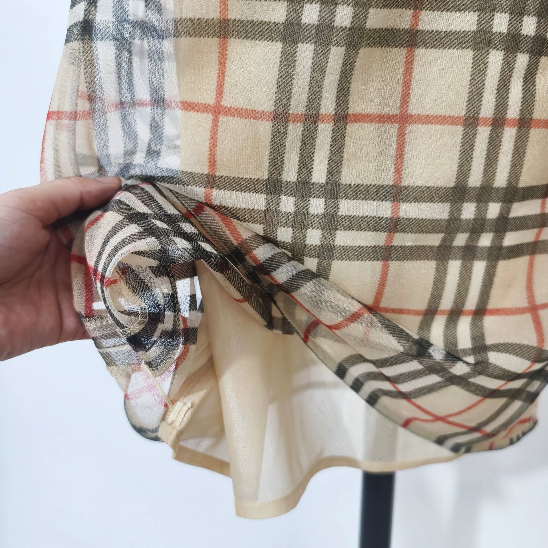 Burberry Vintage Burberry Plaid Camisole Dress - dmc Size US M / EU 48-50 / 2 - 4 Thumbnail