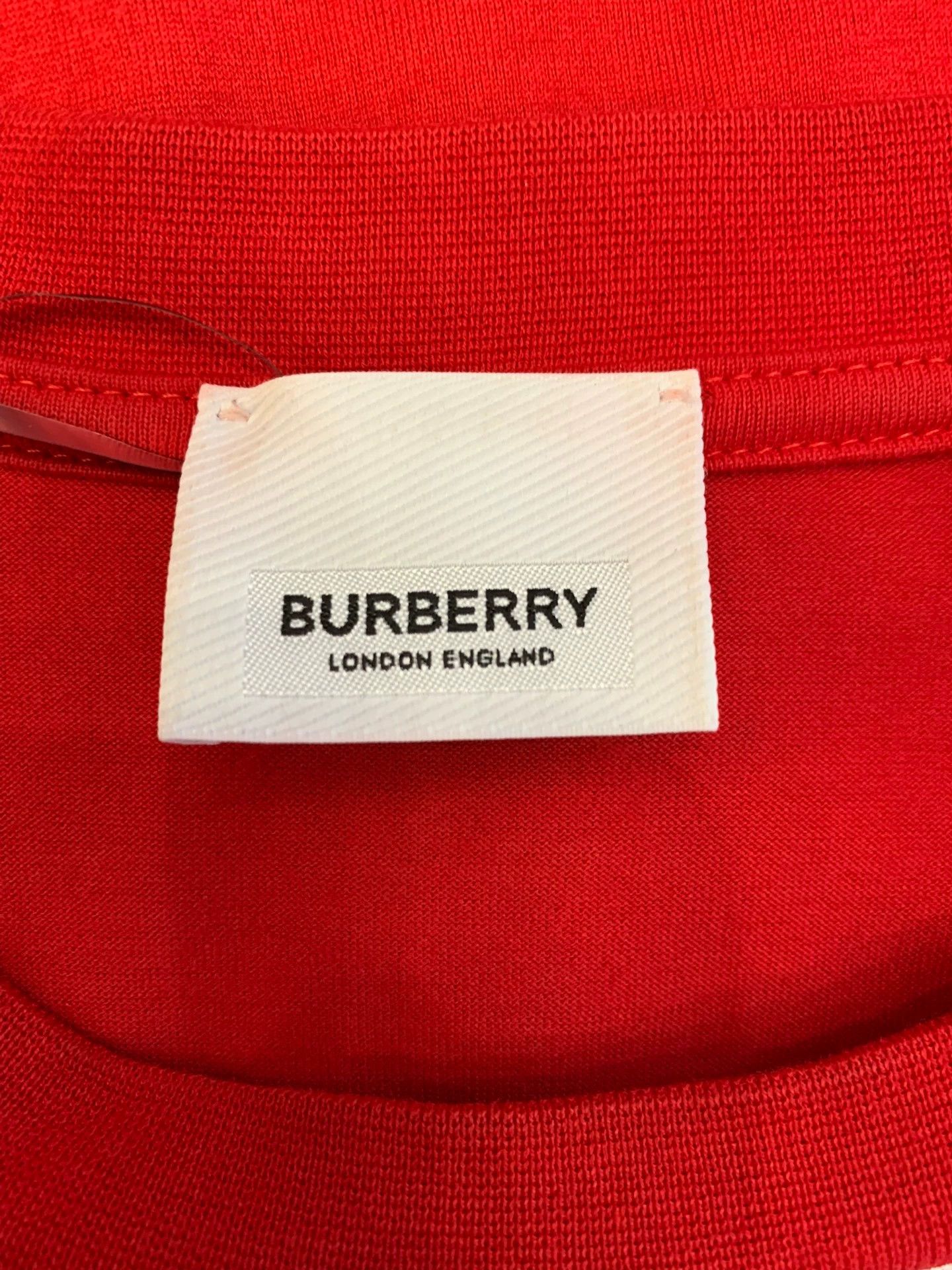 Burberry Burberry Red Deer Print Short Sleeve Tee - dmc Size US M / EU 48-50 / 2 - 5 Thumbnail