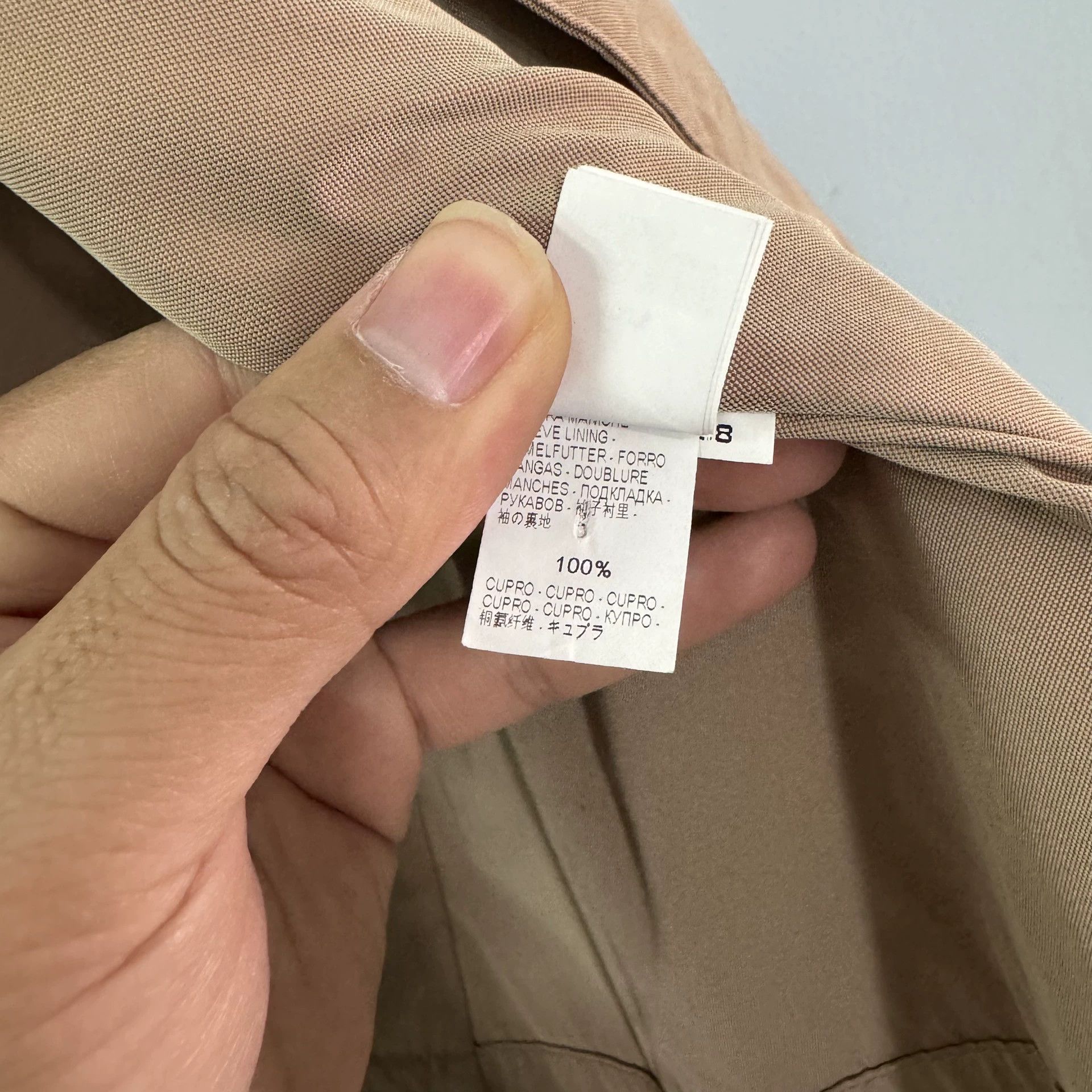 Brunello Cucinelli Brunello Cucinelli Beige Short Jacket - dmc Size US XS / EU 42 / 0 - 9 Thumbnail