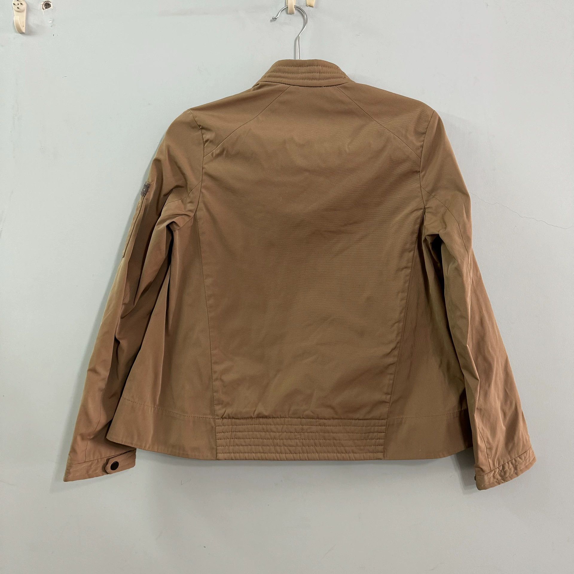 Brunello Cucinelli Brunello Cucinelli Beige Short Jacket - dmc Size US XS / EU 42 / 0 - 2 Thumbnail