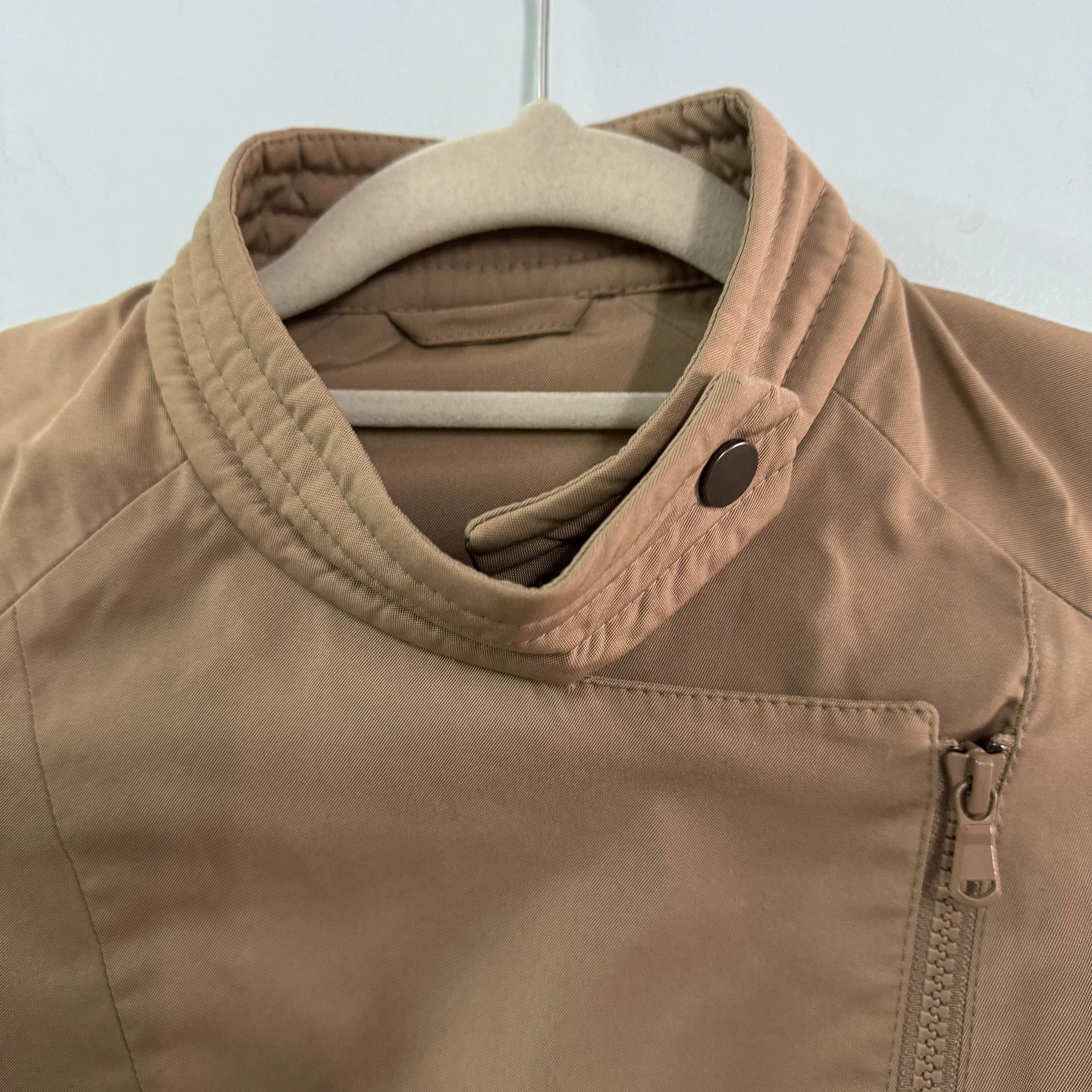 Brunello Cucinelli Brunello Cucinelli Beige Short Jacket - dmc Size US XS / EU 42 / 0 - 3 Thumbnail