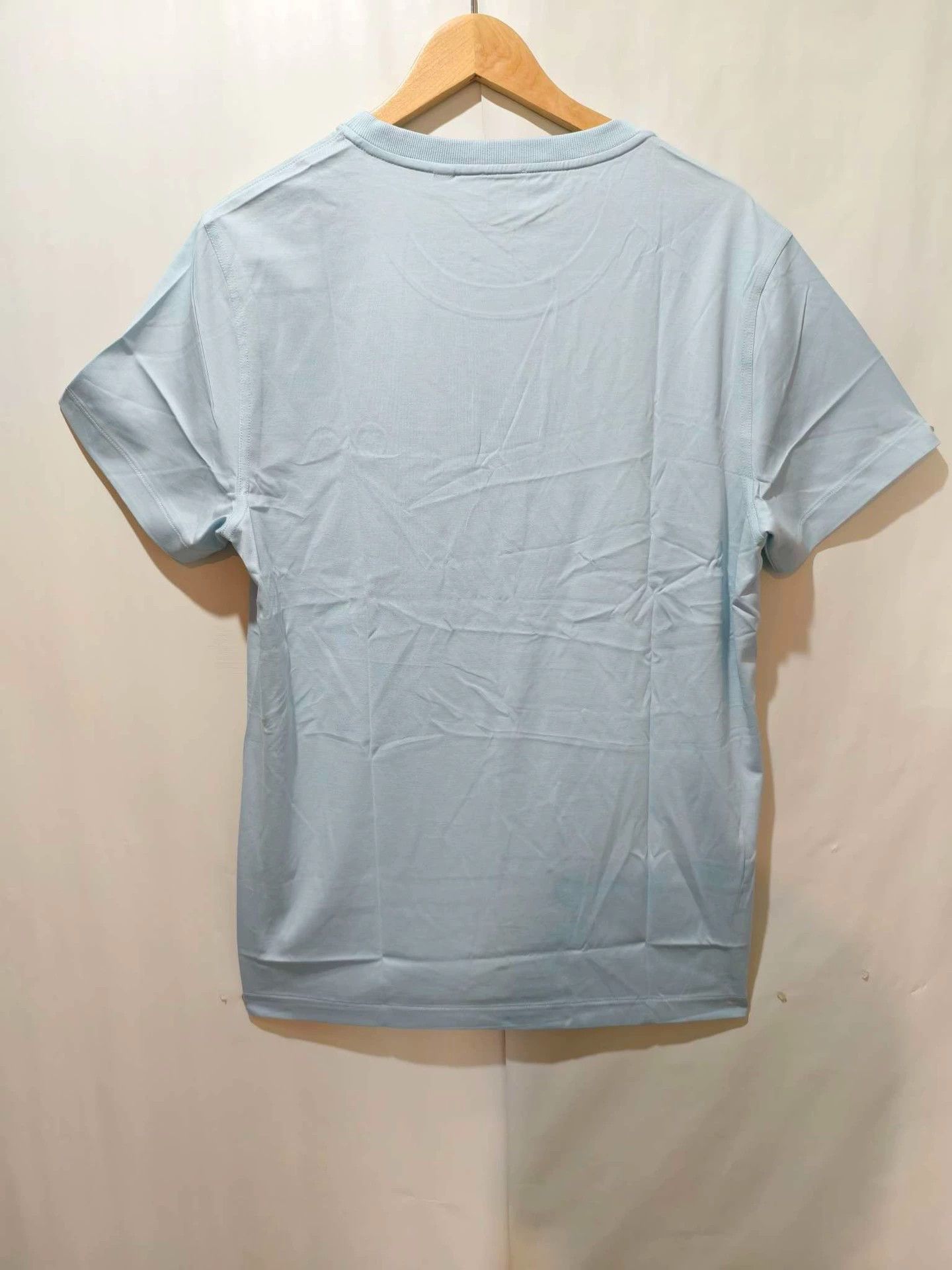 Burberry Burberry Blue Embroidered Crewneck T-shirt - dmc Size US S / EU 44-46 / 1 - 2 Thumbnail