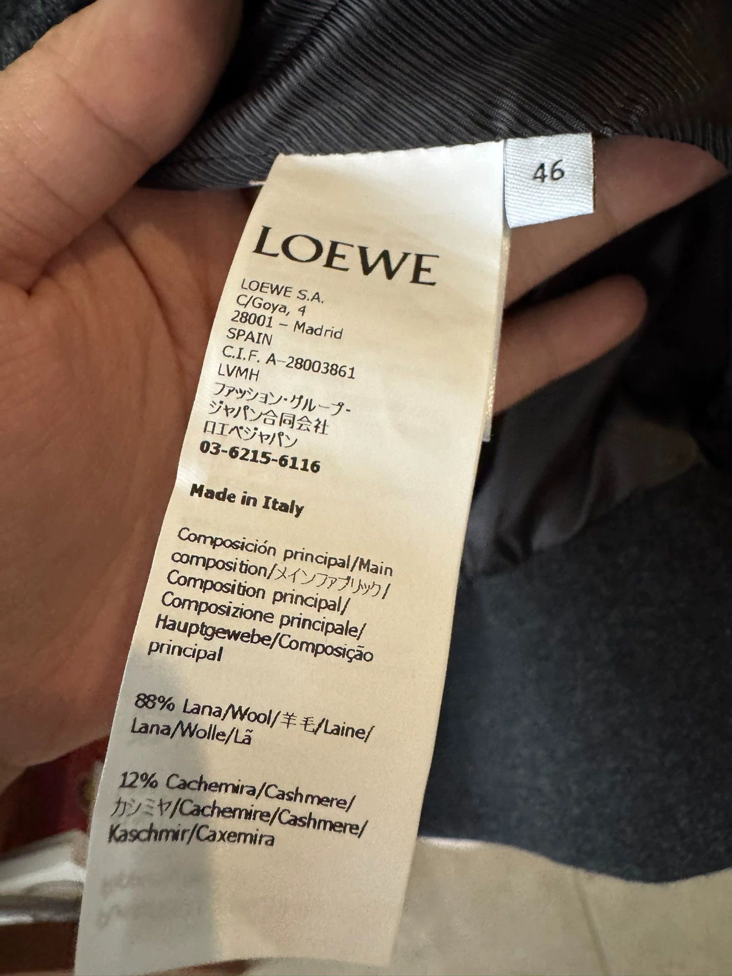 Loewe LOEWE SS25 Spring Summer Jacket - dmc Size US M / EU 48-50 / 2 - 3 Thumbnail