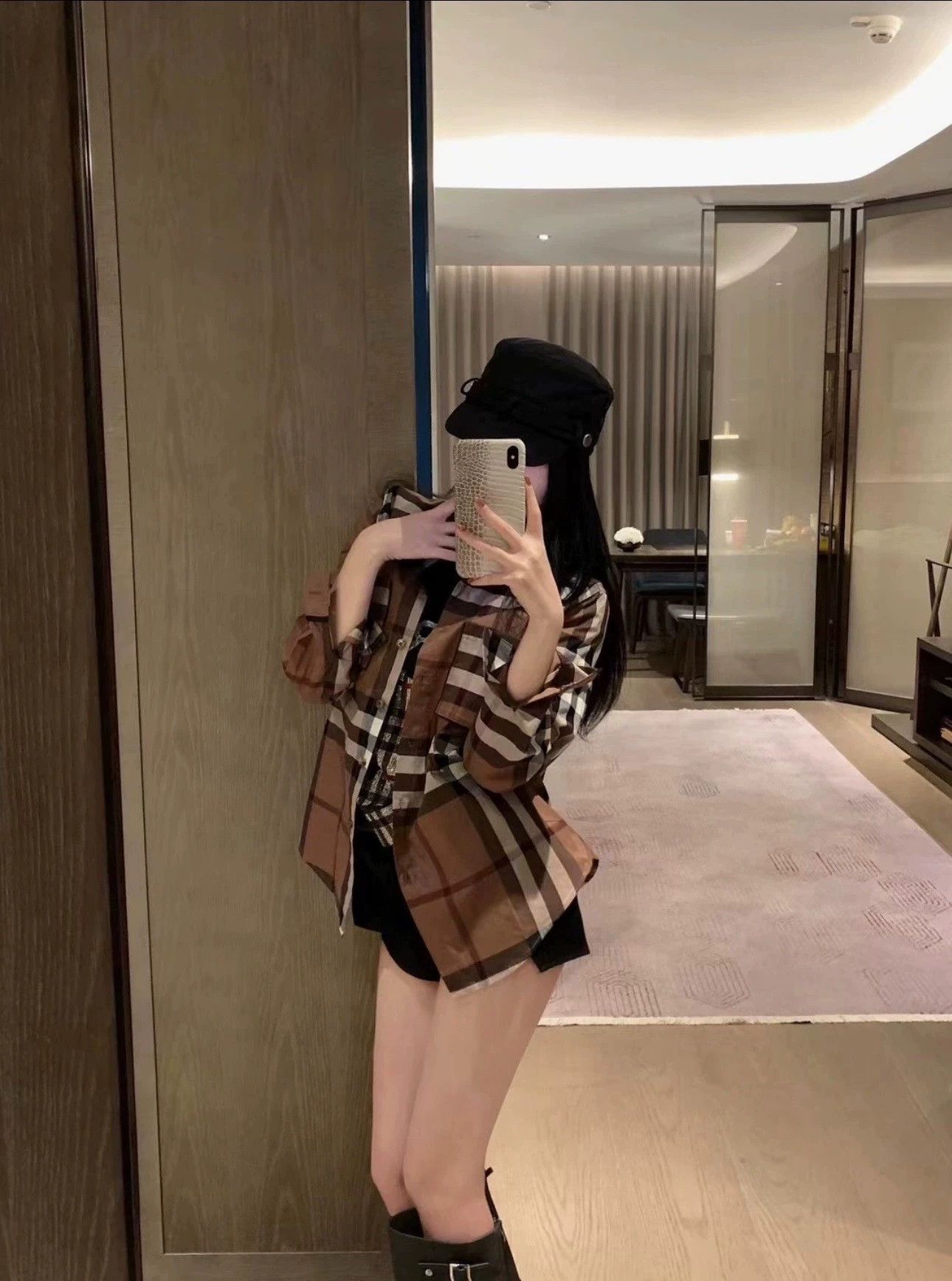 Burberry Burberry Plaid Double Pocket Shirt Jacket - dmc Size US XS / EU 42 / 0 - 6 Thumbnail