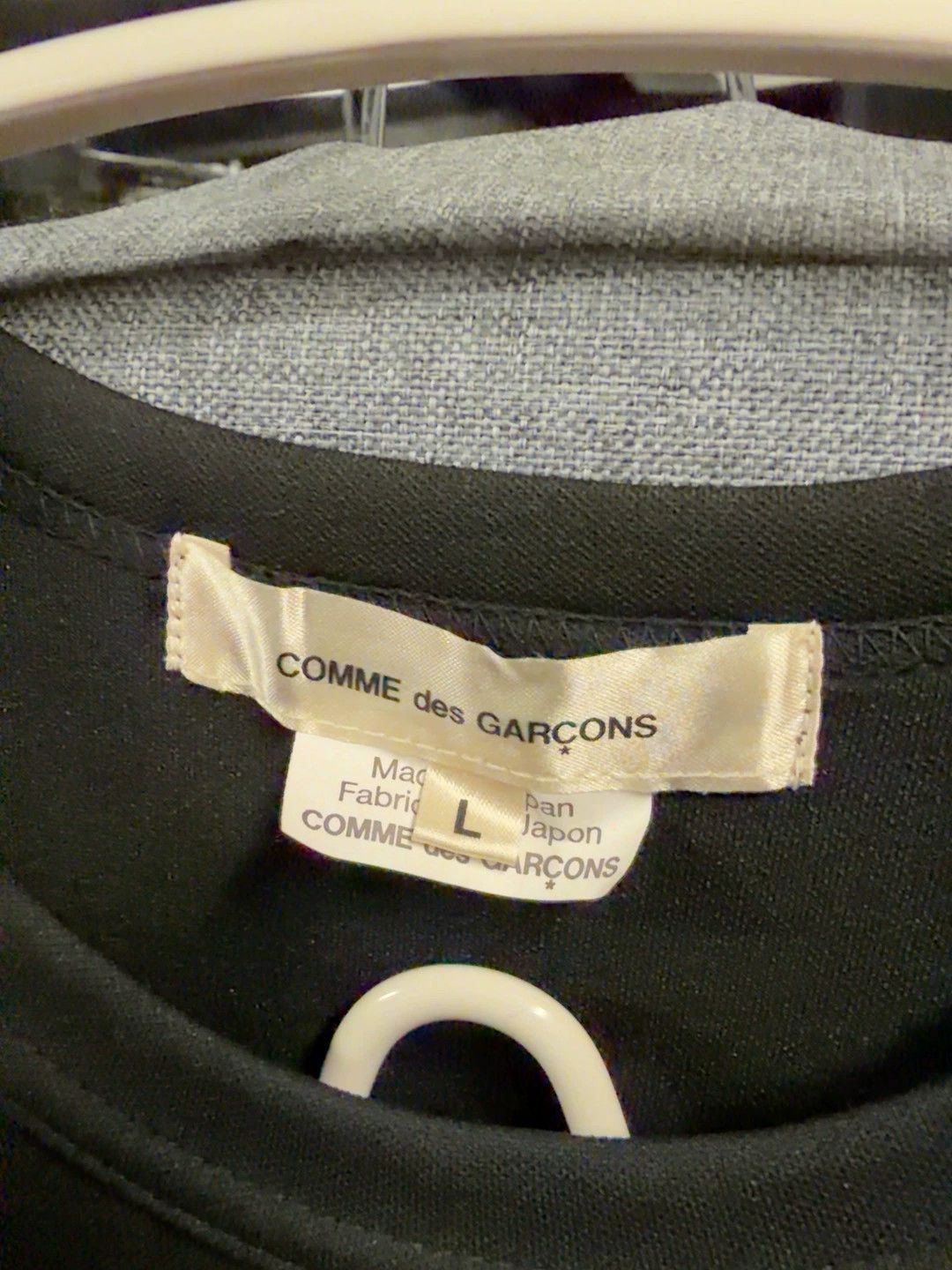 Comme des Garcons CDG Mainline Black Ruffled Long-Sleeve Top - dmc Size US L / EU 52-54 / 3 - 2 Thumbnail