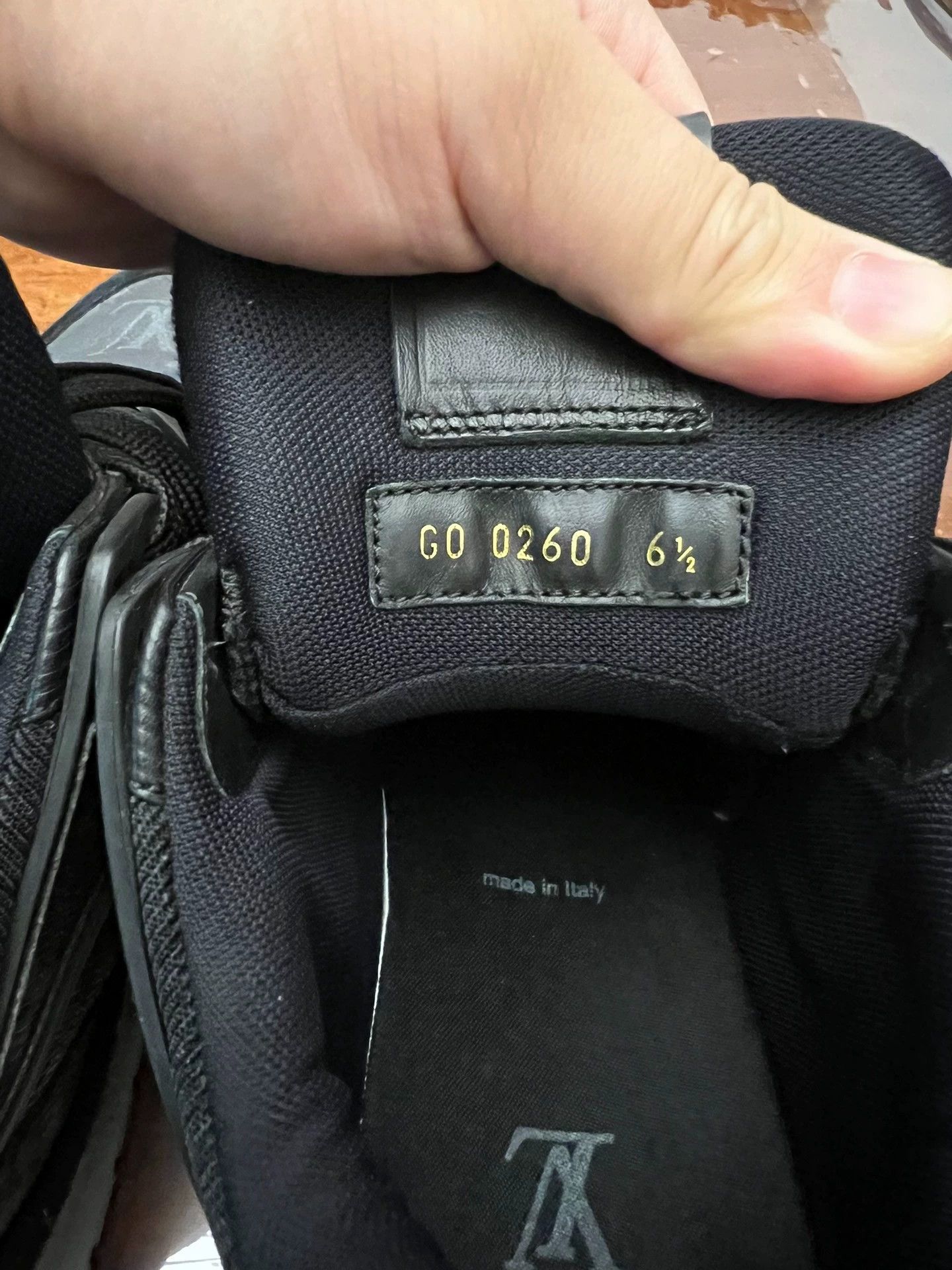 Louis Vuitton LV High-Top Logo Sneakers - dmc Size US 6.5 / EU 39-40 - 5 Thumbnail