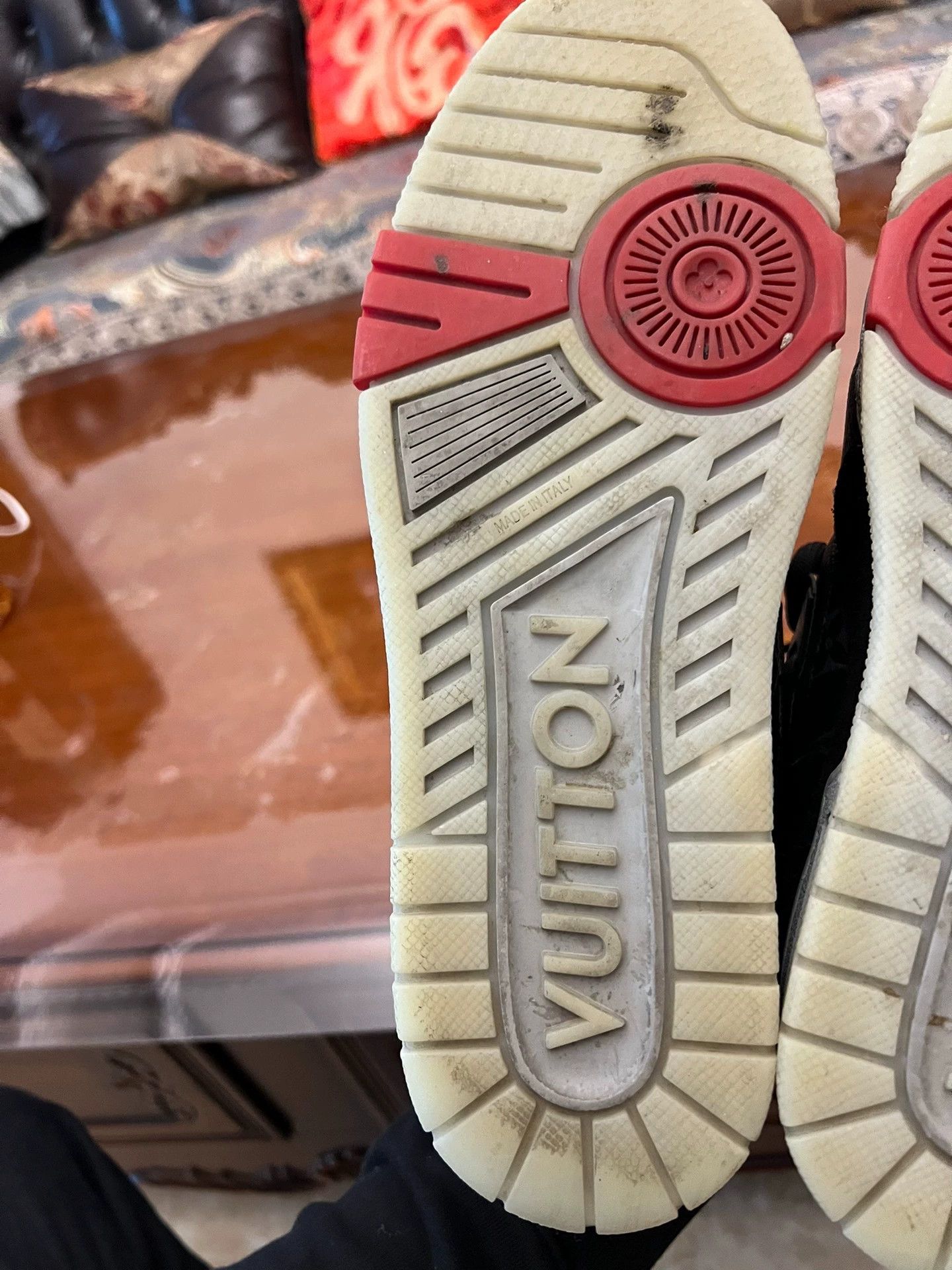 Louis Vuitton LV High-Top Logo Sneakers - dmc Size US 6.5 / EU 39-40 - 4 Thumbnail