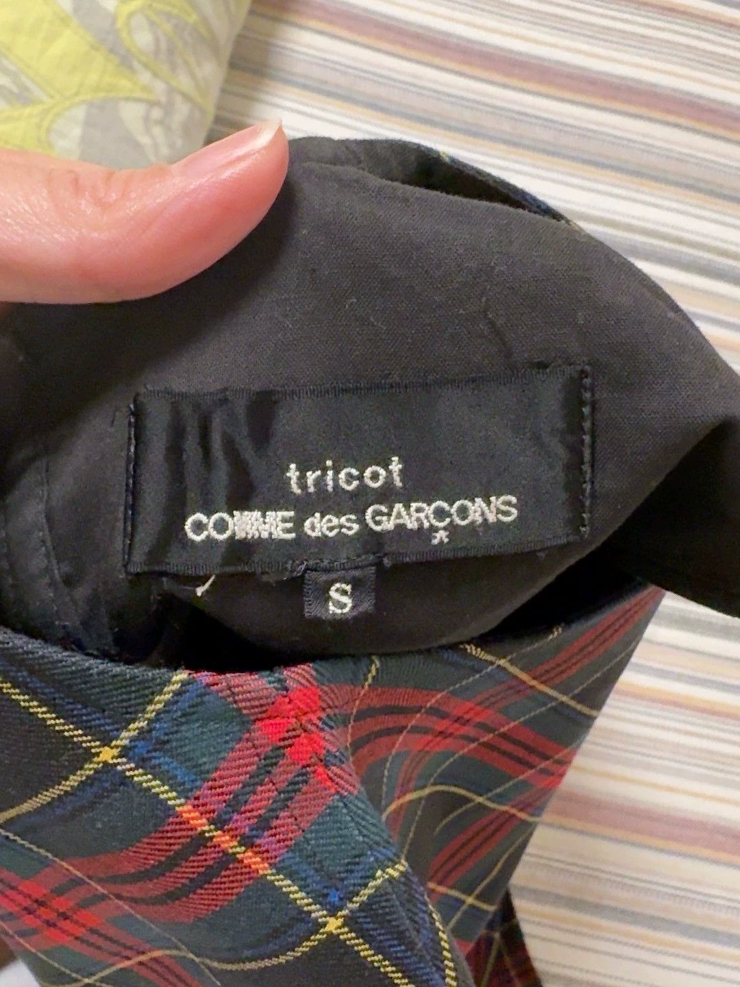 Comme des Garcons Comme des Garçons CDG Plaid Jumpsuit S - dmc Size US 36 / EU 52 - 2 Thumbnail