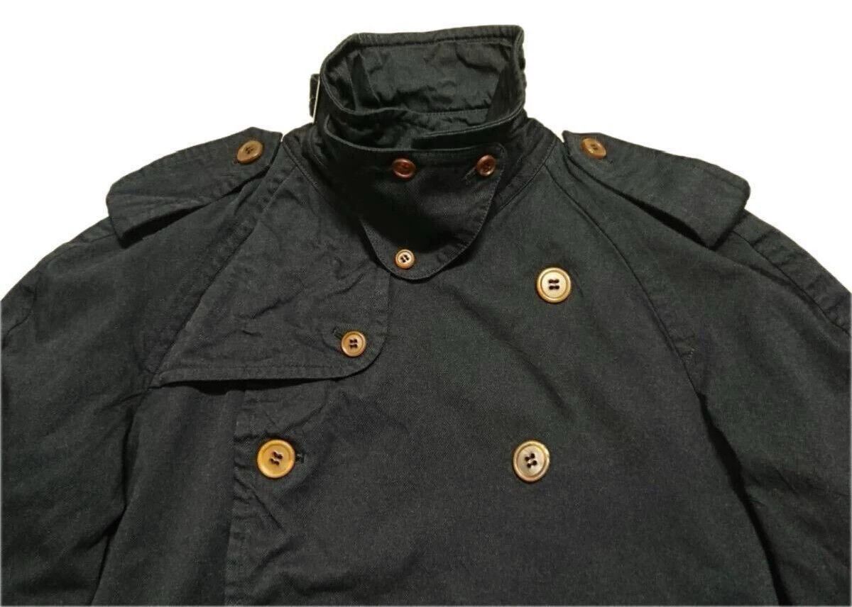 Comme des Garcons Comme des Garcons Black Trench Coat - dmc Size US M / EU 48-50 / 2 - 5 Thumbnail