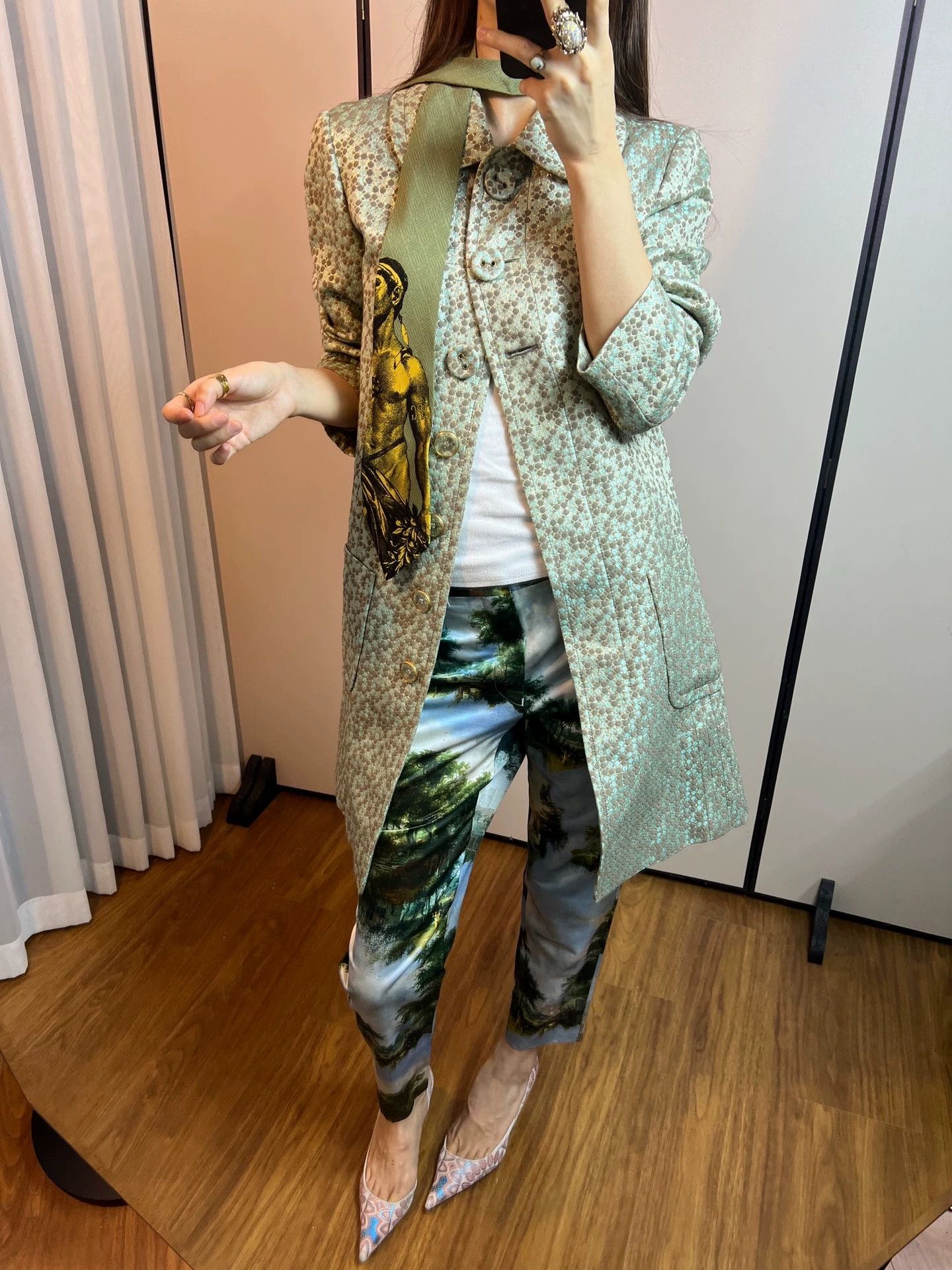 Comme des Garcons Comme des Garcons Medieval Landscape Pants - dmc Size US 32 / EU 48 - 9 Thumbnail