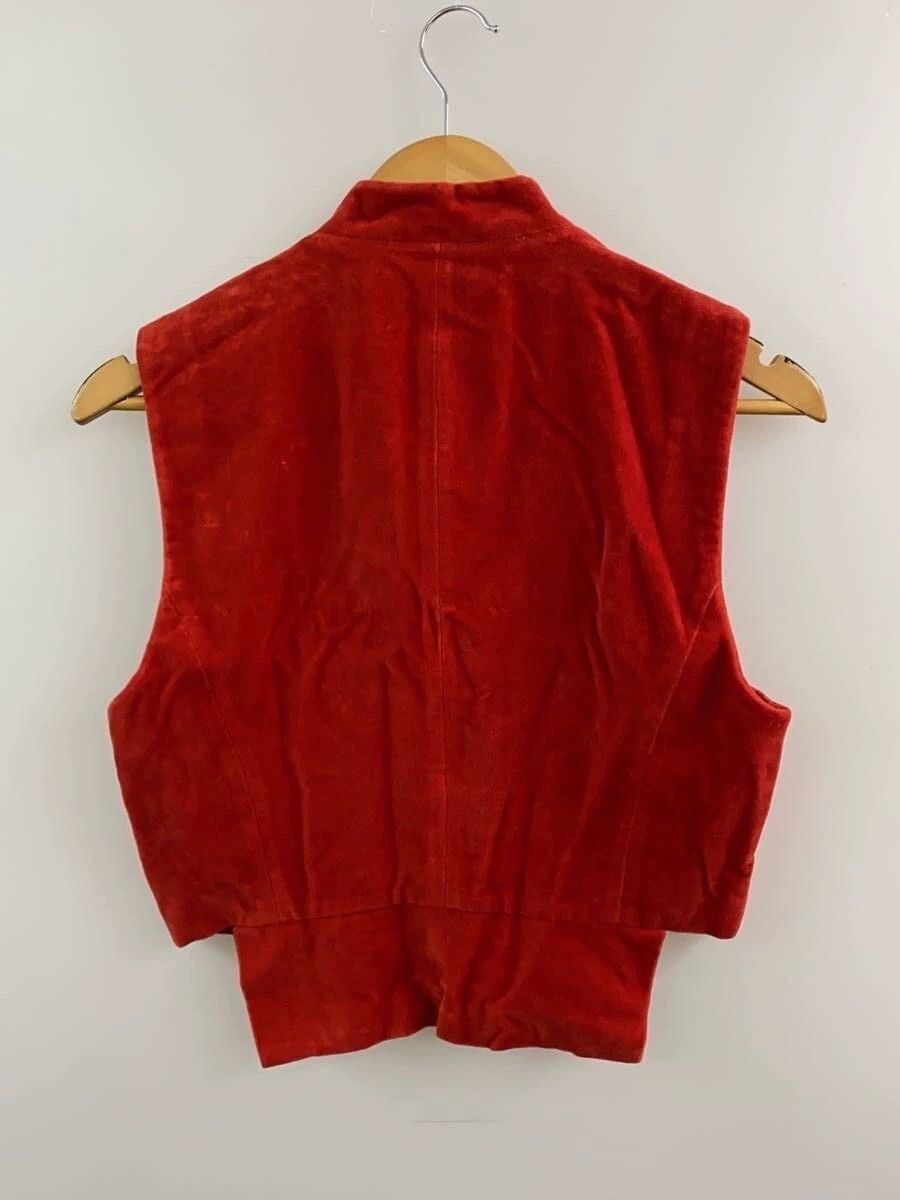 Comme des Garcons COMME des GARCONS 88aw Red Velvet Vest - dmc Size US M / EU 48-50 / 2 - 2 Thumbnail