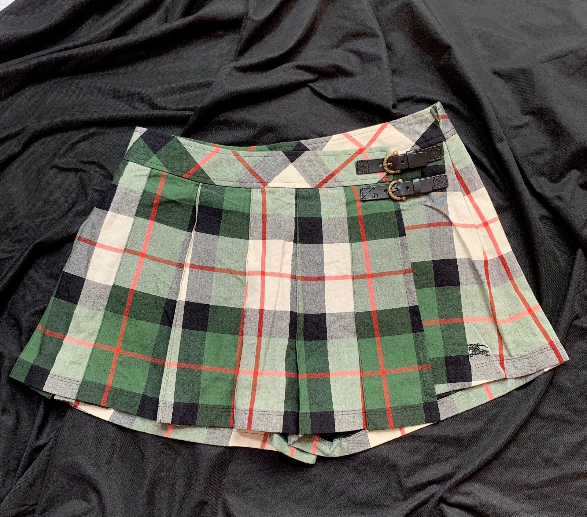 Burberry Burberry Green Skort Vintage Equestrian - dmc Size US 28 / EU 44 - 2 Thumbnail