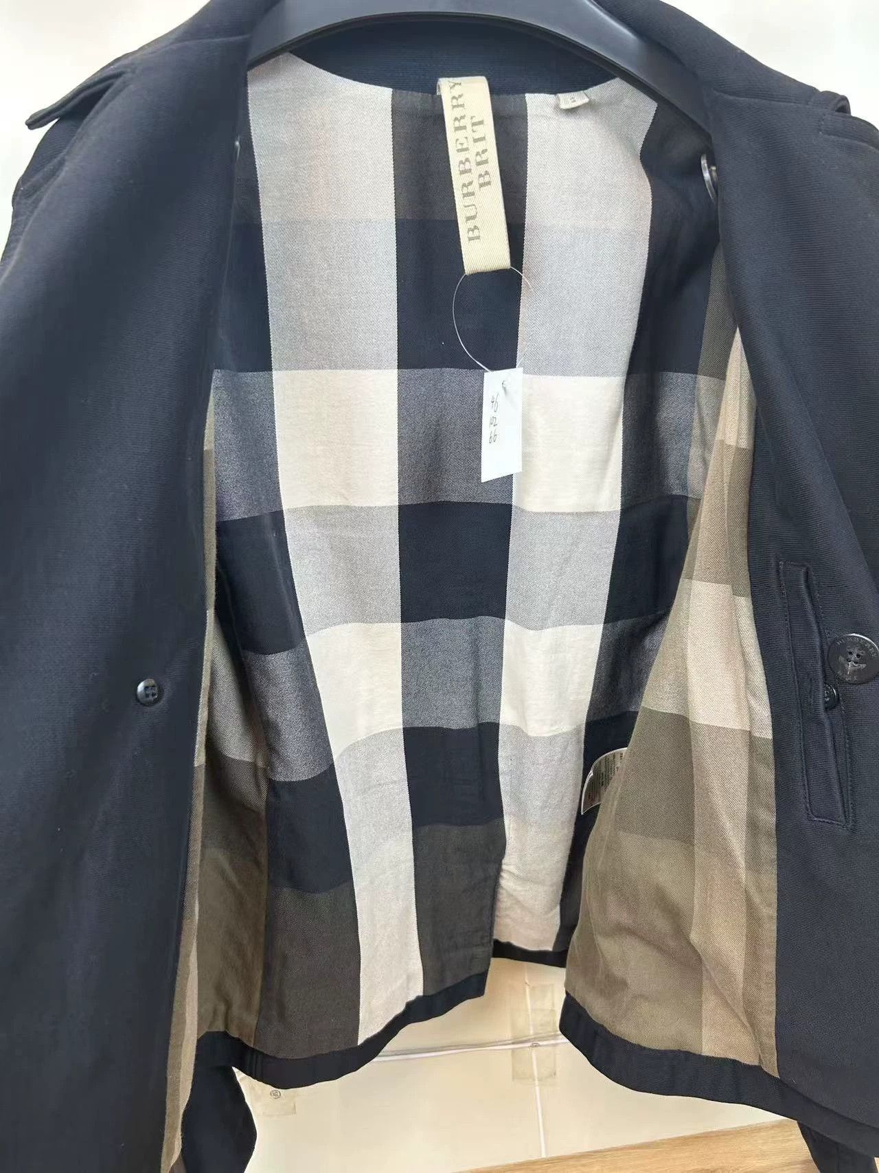 Burberry Burberry Cotton Double-Breasted Coat - dmc Size US S / EU 44-46 / 1 - 4 Thumbnail