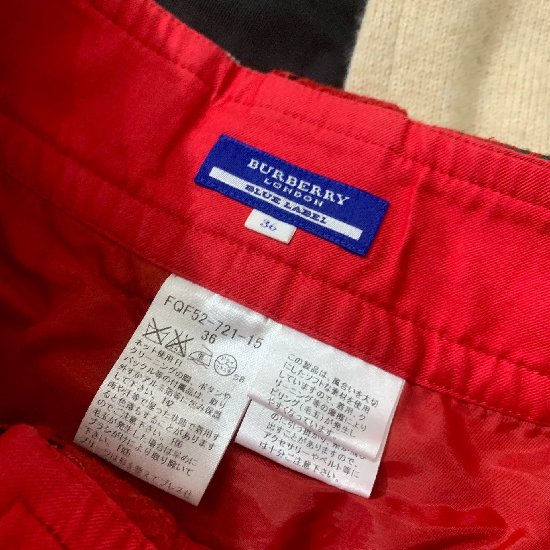 Burberry Burberry Red Plaid Skort - dmc Size US 28 / EU 44 - 4 Thumbnail