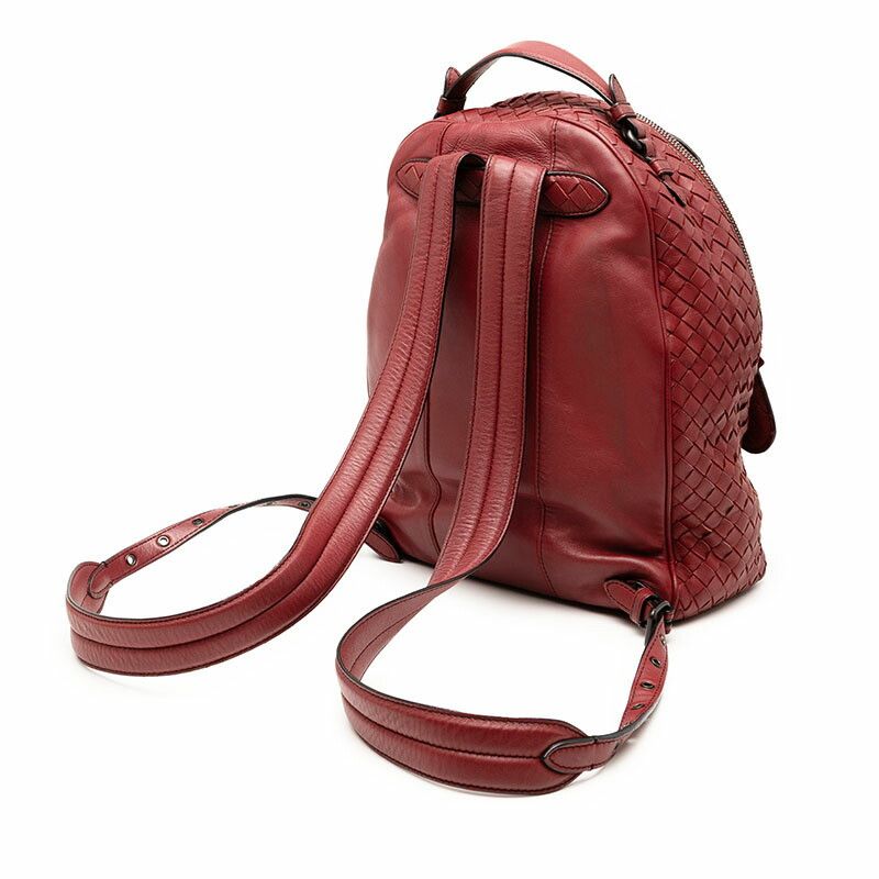 bottega veneta intrecciato leather backpack with Large Black 2644092 100% Calfskin. Bottega Veneta Bottega Veneta Intrecciato