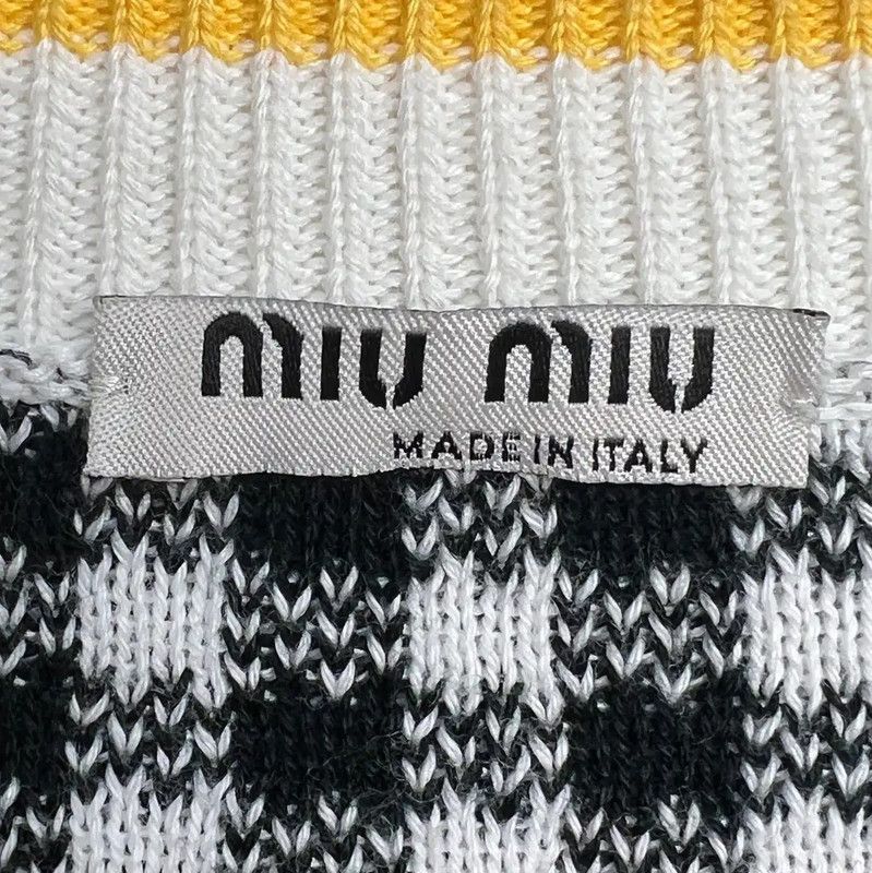 Miu Miu Miu Miu Grey Cashmere Cardigan for Women 0089 Size M / US 6-8 / IT 42-44 - 5 Thumbnail
