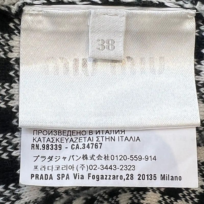 Miu Miu Miu Miu Grey Cashmere Cardigan for Women 0089 Size M / US 6-8 / IT 42-44 - 6 Thumbnail