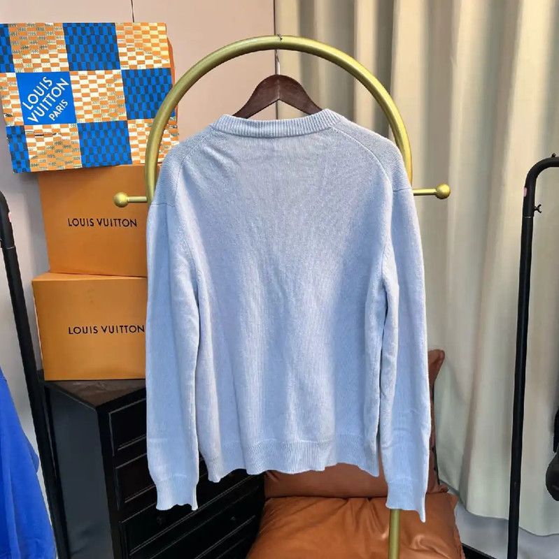 Miu Miu Blue Wool Women's Cardigan 0089