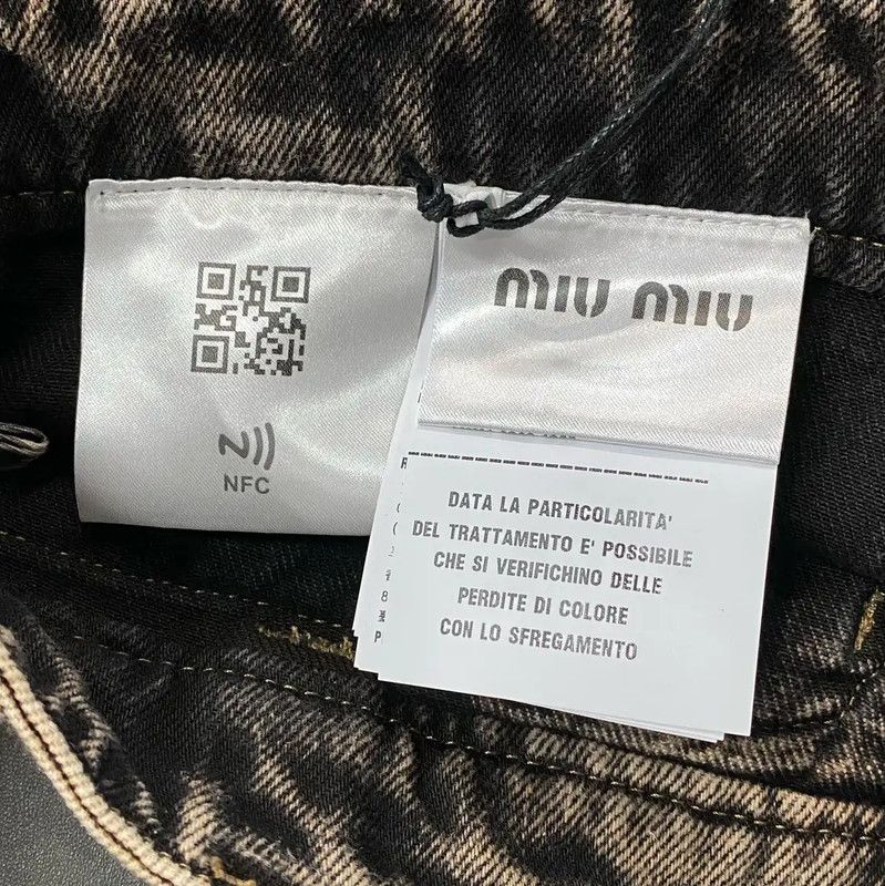 Miu Miu Miu Miu Summer Dark Brown Women's Shorts 0089 Size 28" / US 6 / IT 42 - 5 Thumbnail