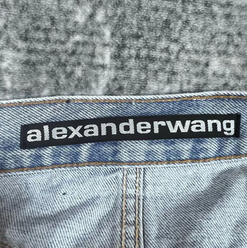 Alexander McQueen Alexander McQUEEN Light Blue Cotton Shorts 0089 Size 28" / US 6 / IT 42 - 3 Thumbnail