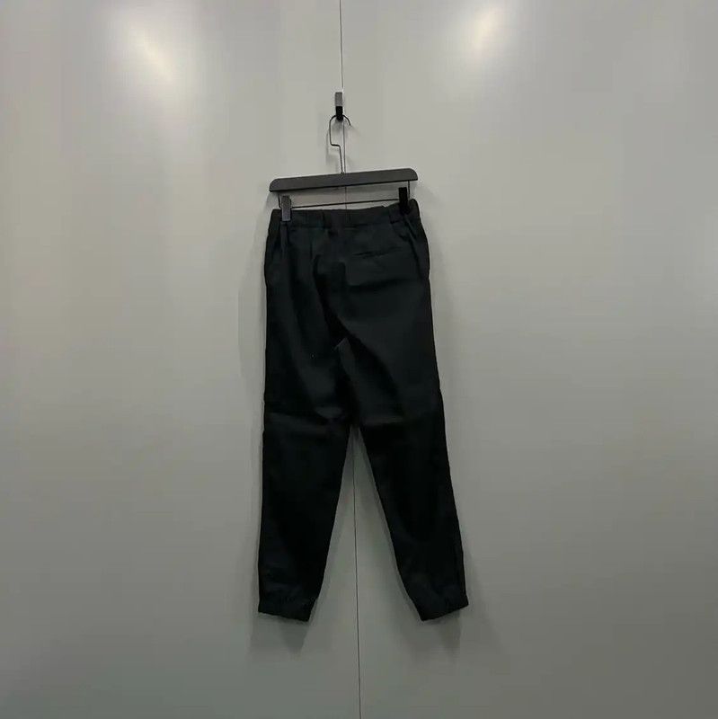Alexander McQueen Alexander McQueen Black Cotton Women's Casual Pants 0089 Size 26" / US 2 / IT 38 - 2 Thumbnail