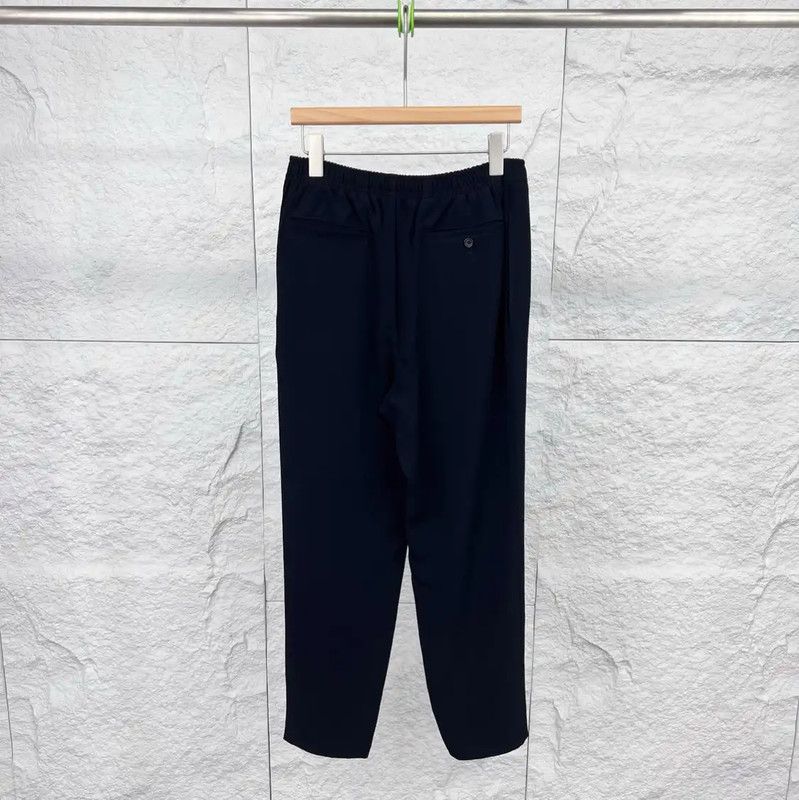 Alexander McQueen Alexander McQueen Black Cotton Casual Pants 0089 Size 26" / US 2 / IT 38 - 2 Thumbnail