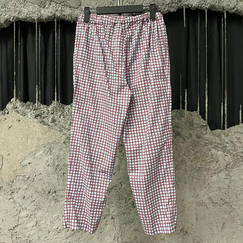 Marni Marni Women's Casual Pants in White Checked Pattern 0089 Size 28" / US 6 / IT 42 - 2 Thumbnail