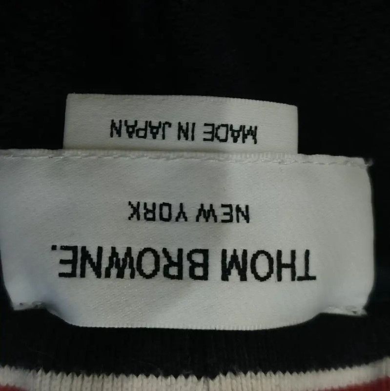 Thom Browne Thom Browne Navy Cotton Casual Pants 0089 Size 30" / US 8 / IT 44 - 4 Thumbnail