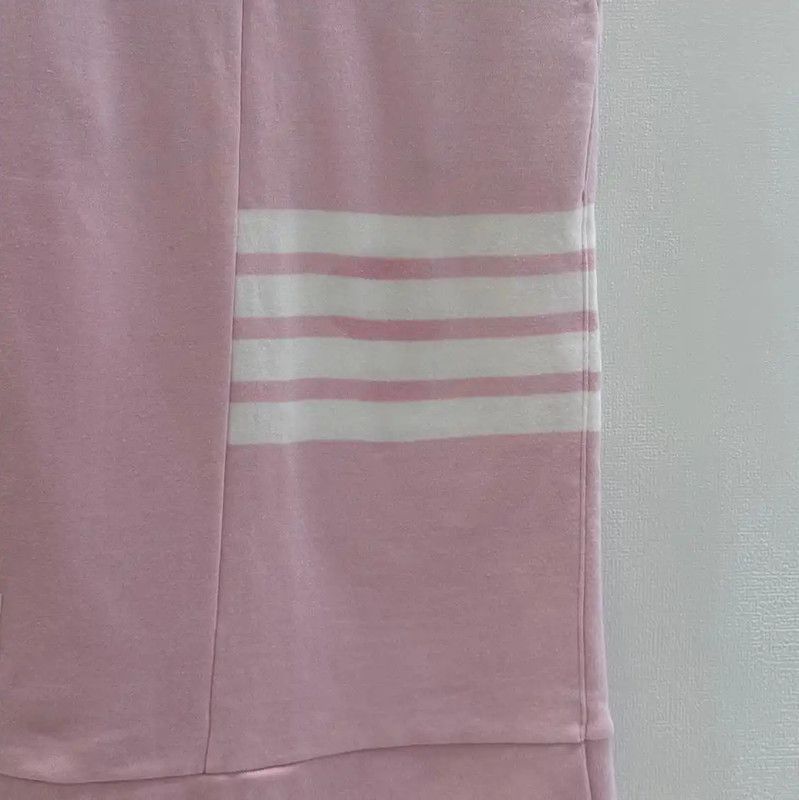 Thom Browne Thom Browne Pink Striped Midi Skirt 0089 Size 26" / US 2 / IT 38 - 3 Thumbnail